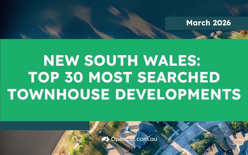 🏠 New South Wales: Top 30 Most Searched Townhouse Developments – March 2026