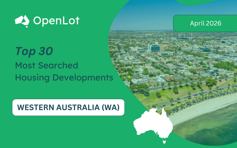 Western Australia: Top 30 Most Searched Housing Developments (April 2026)