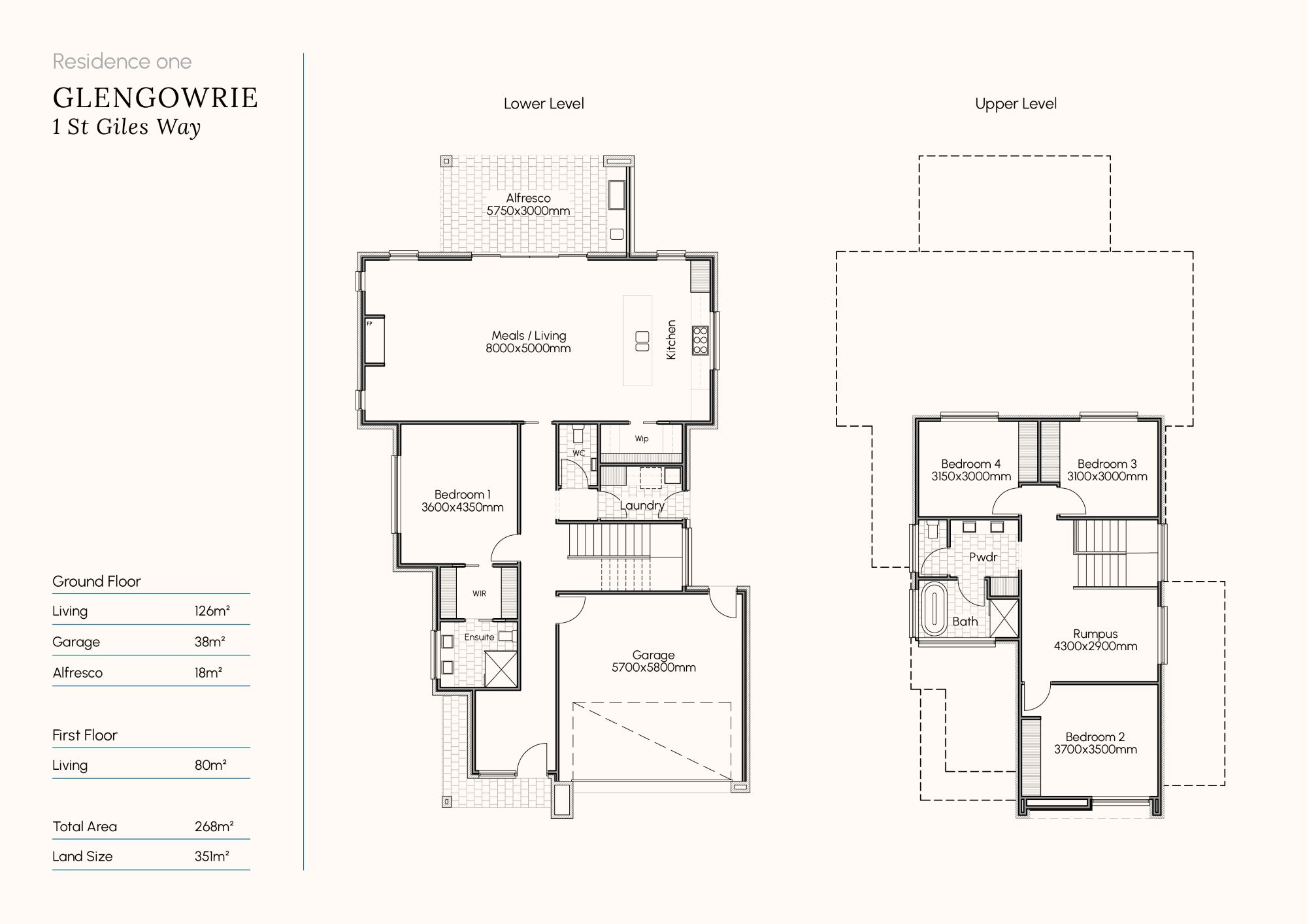 1 St Giles Way - Glengowrie Masterplan