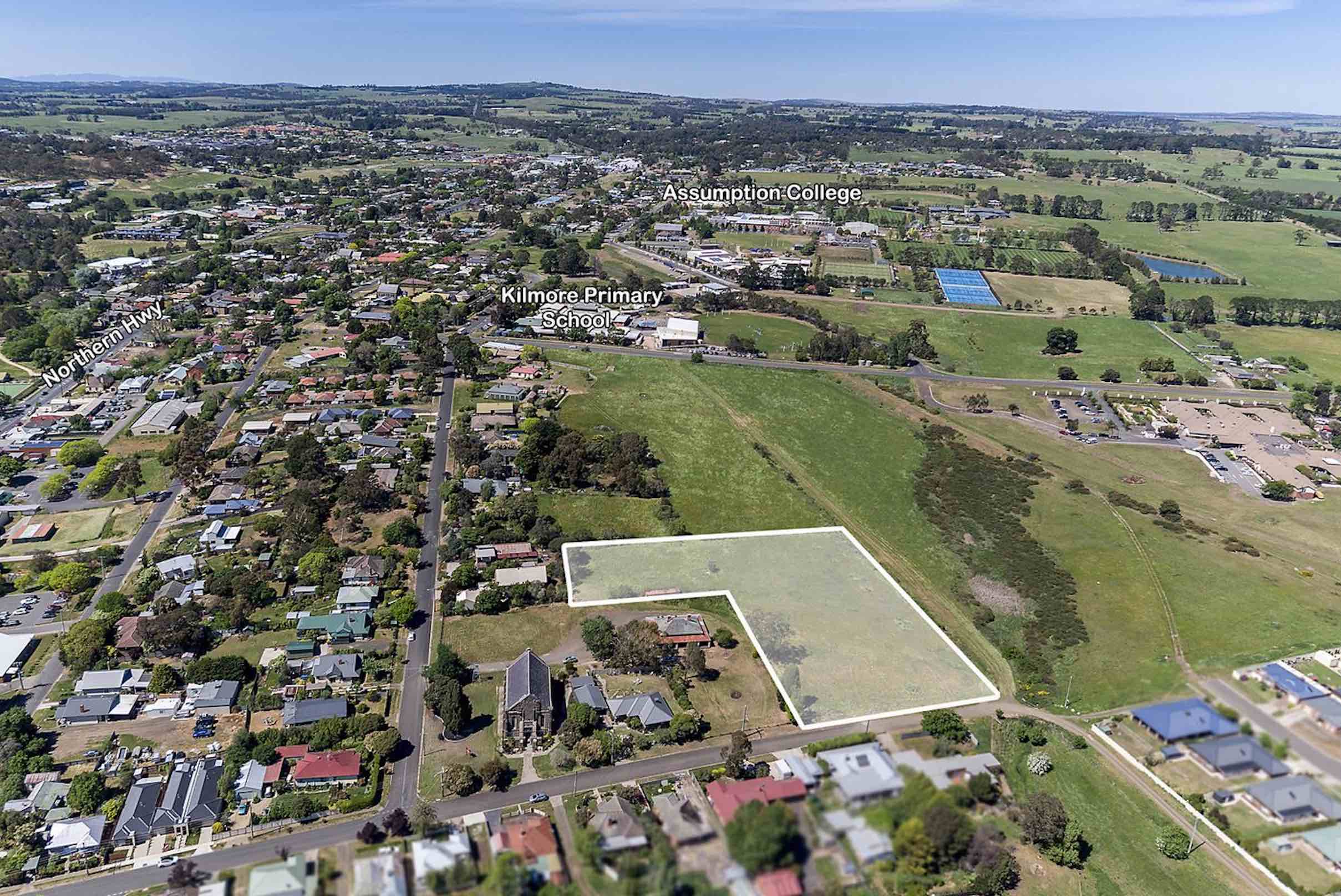 1 Union Street, Kilmore Aerial 2