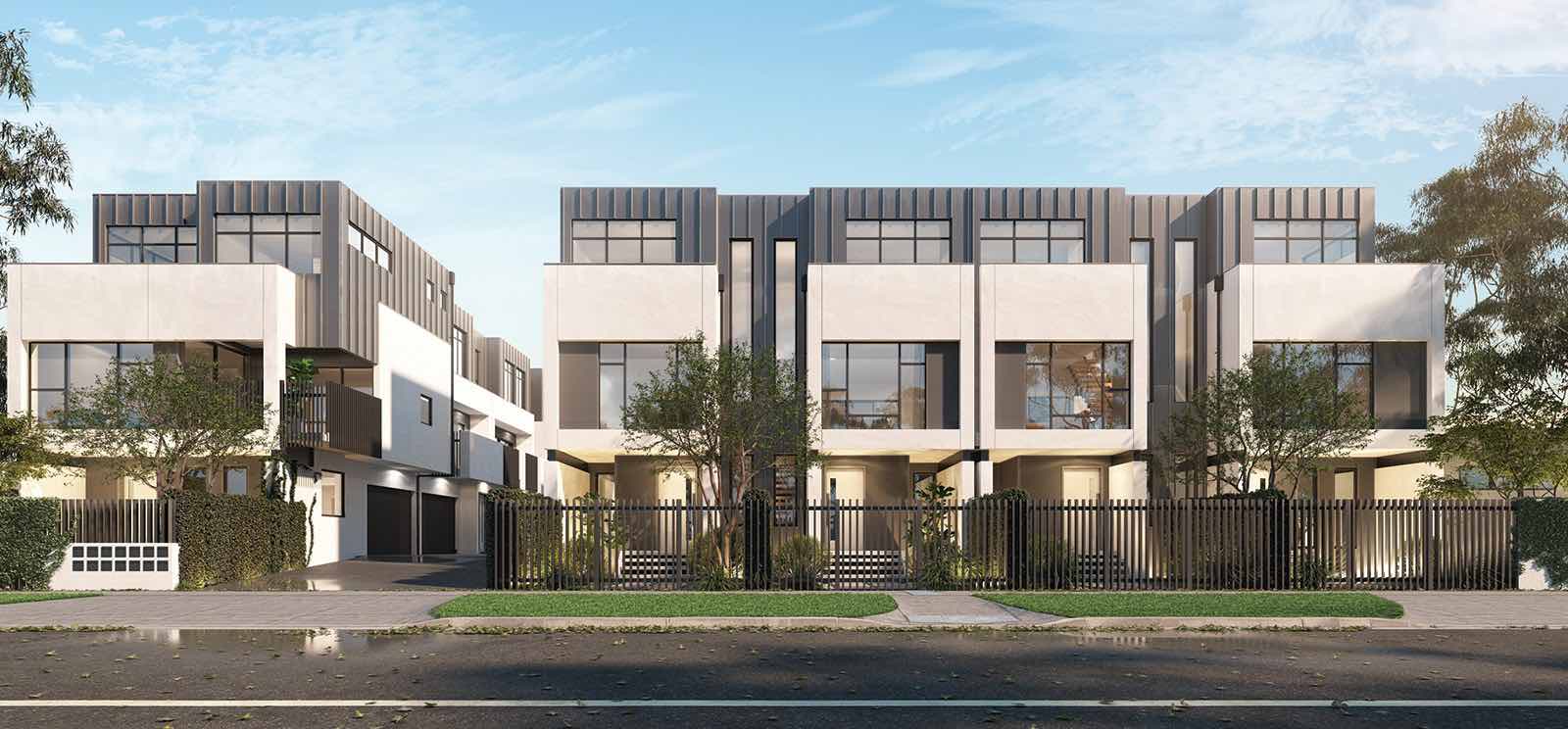 101 White Estate - Mordialloc Render