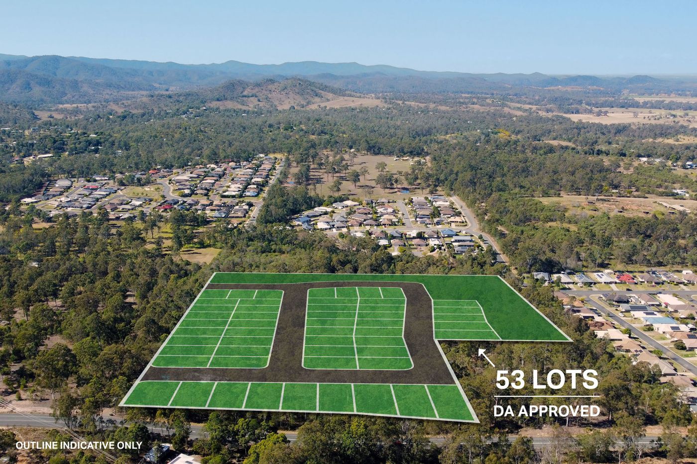 105 Fernvale Road - Fernvale Aerial