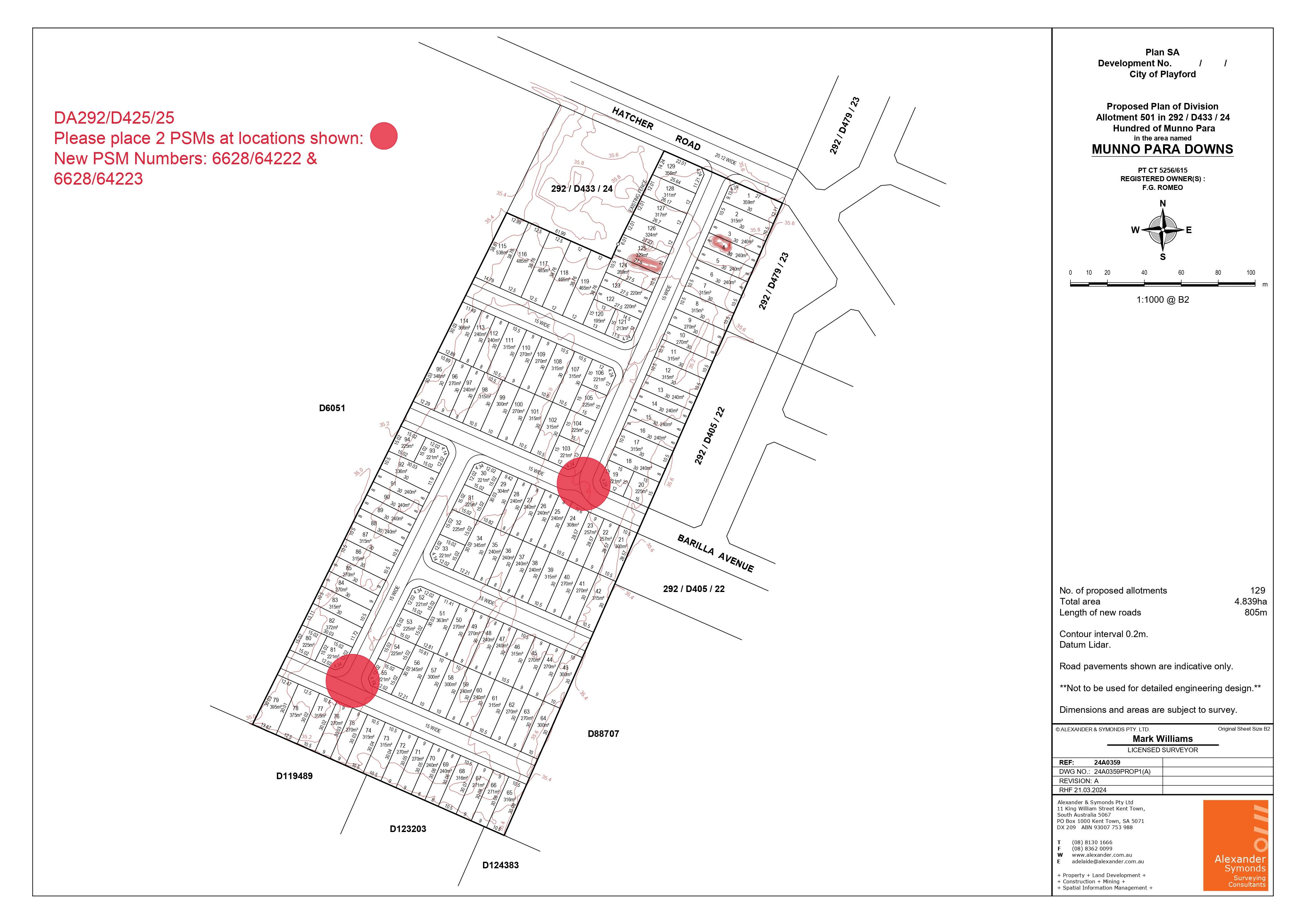 109 Hatcher Road - Munno Para Downs Masterplan