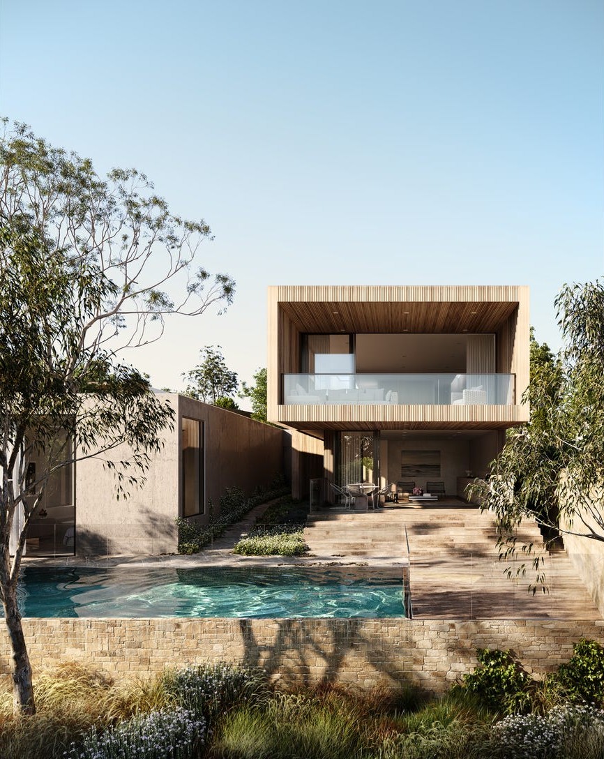 109 Old Mornington Road - Mount Eliza Render