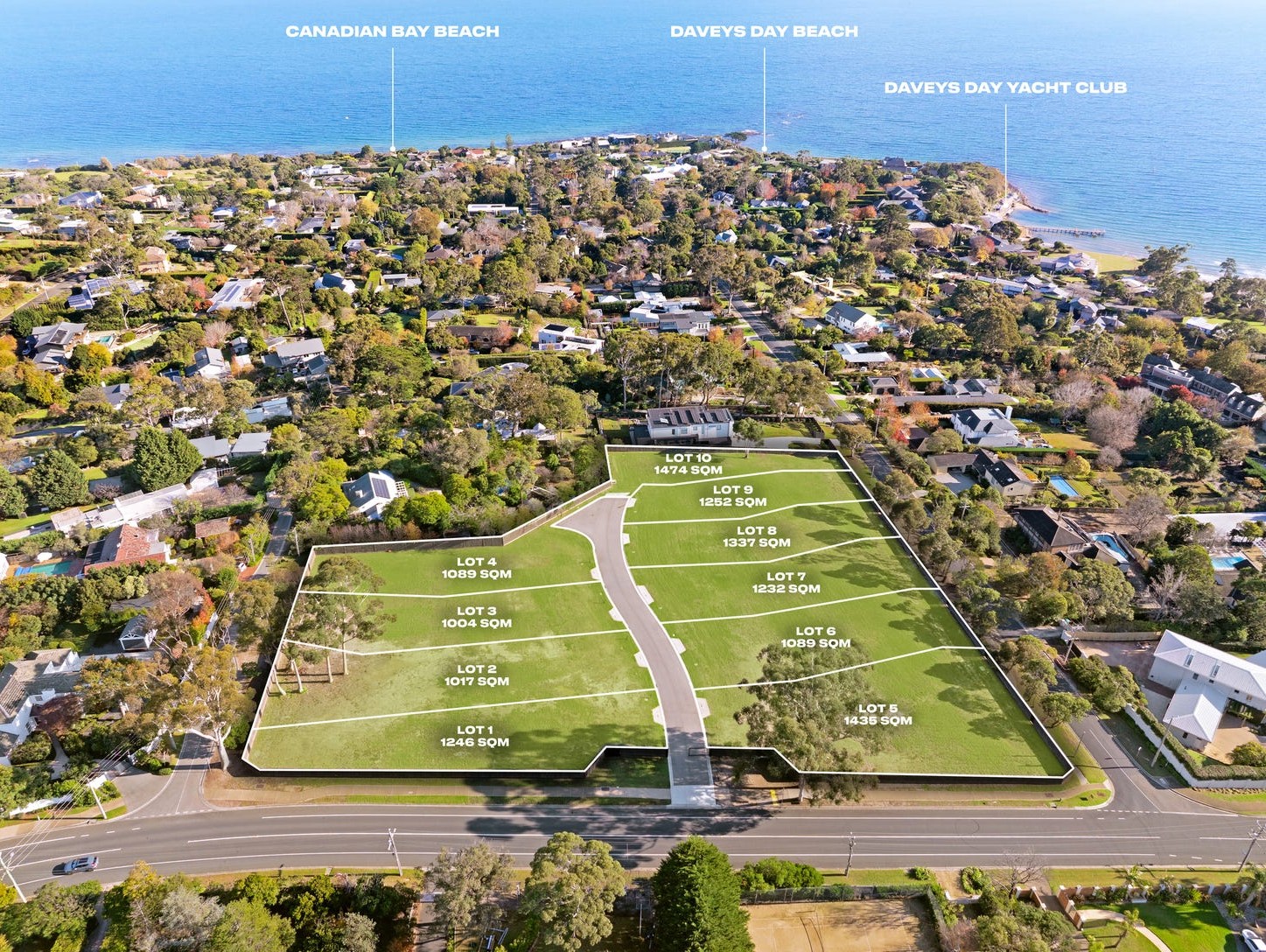 109 Old Mornington Road - Mount Eliza Aerial