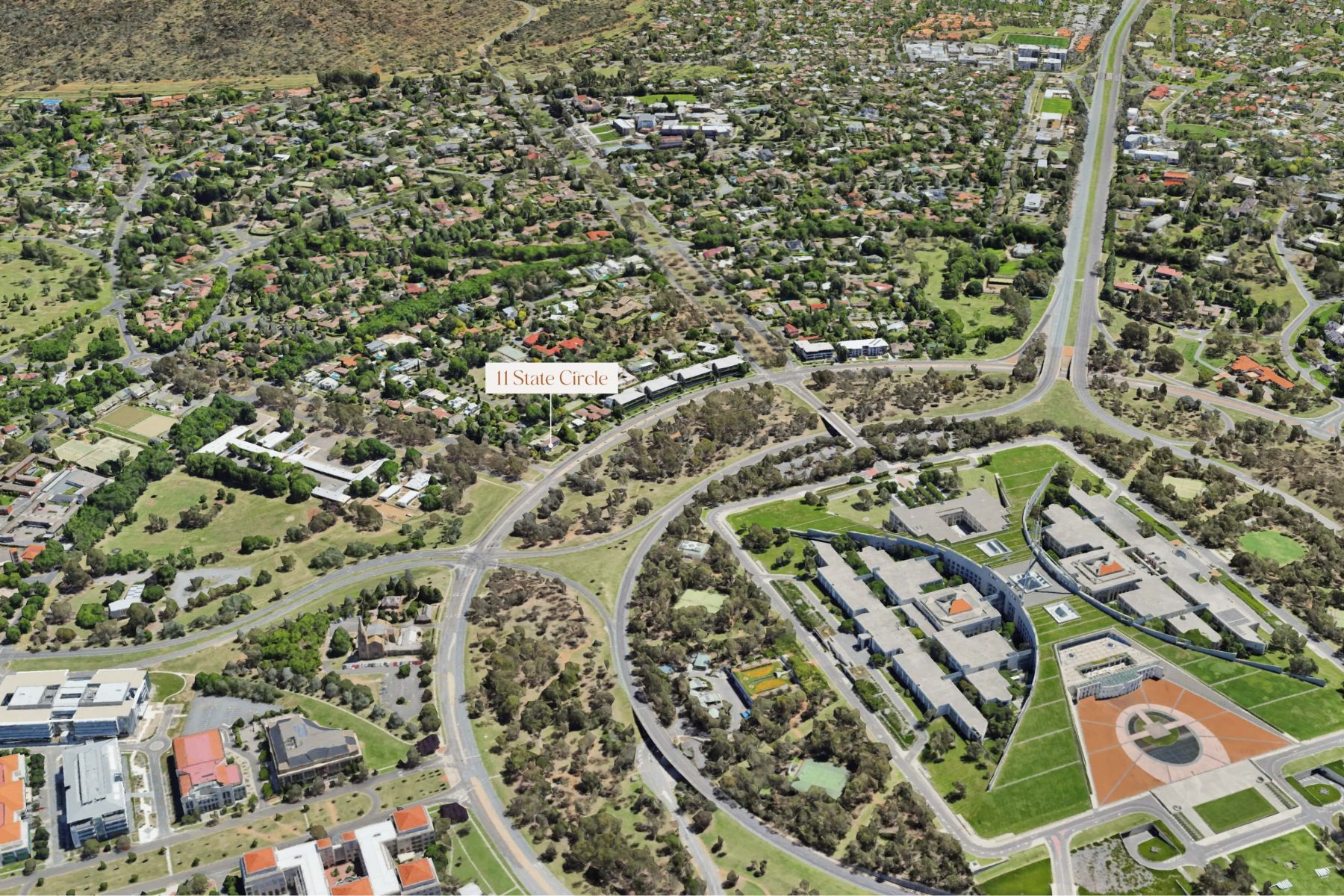 11 State Circle Estate - Forrest Aerial