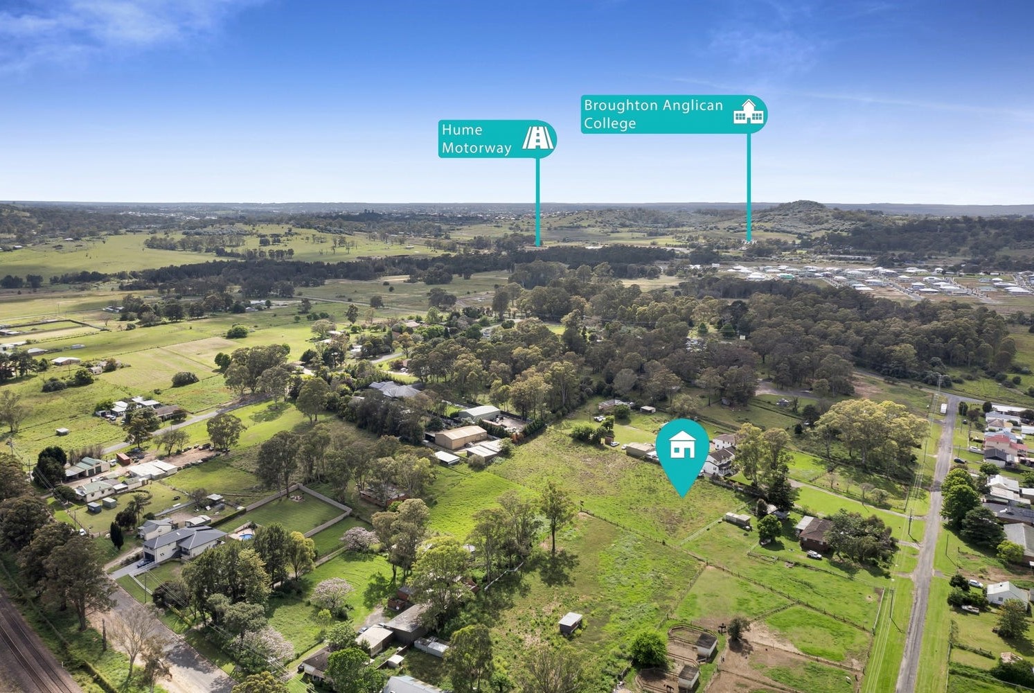 11 Station Road - Menangle Park Aerial