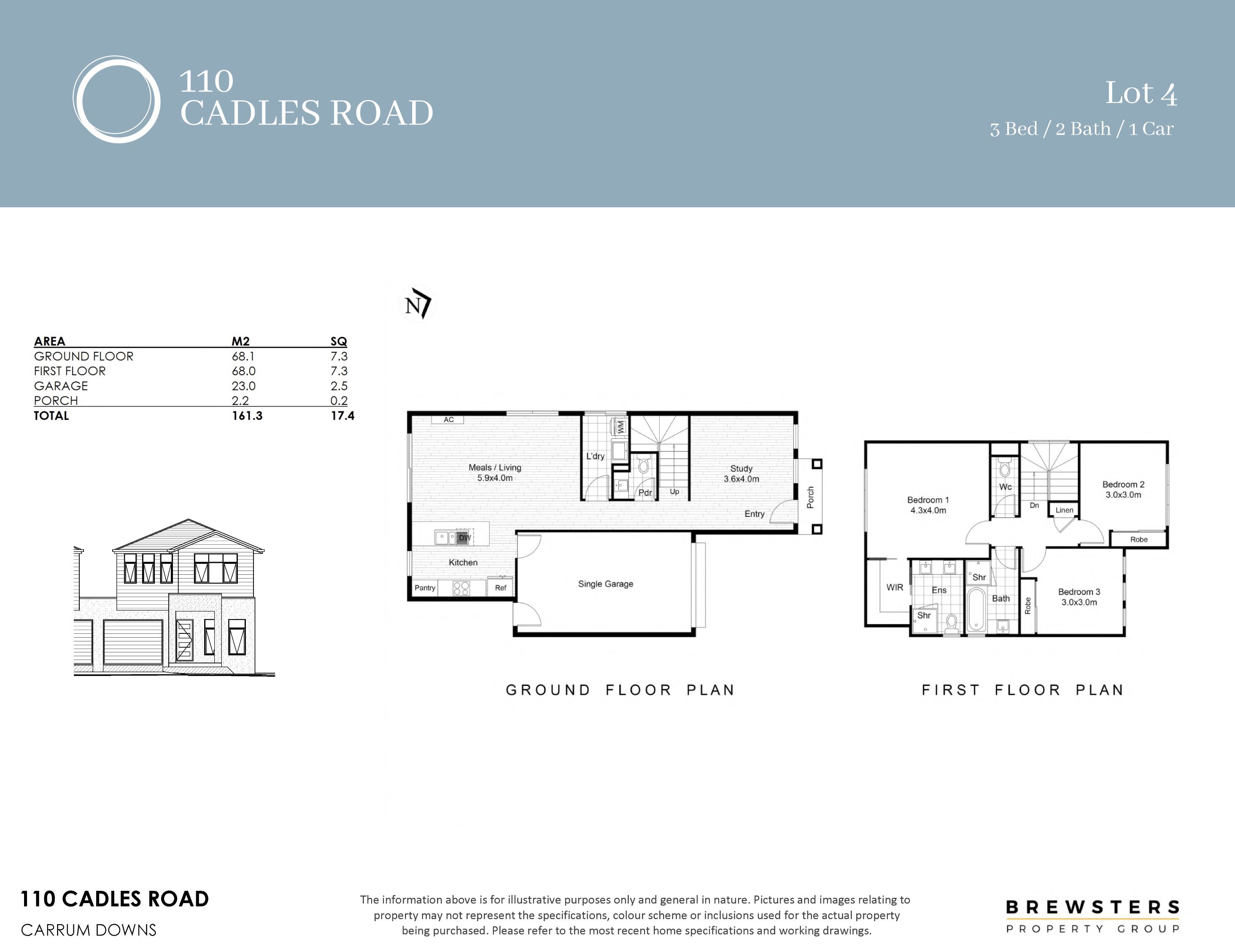 110 Cadles Road - Carrum Downs Floorplan
