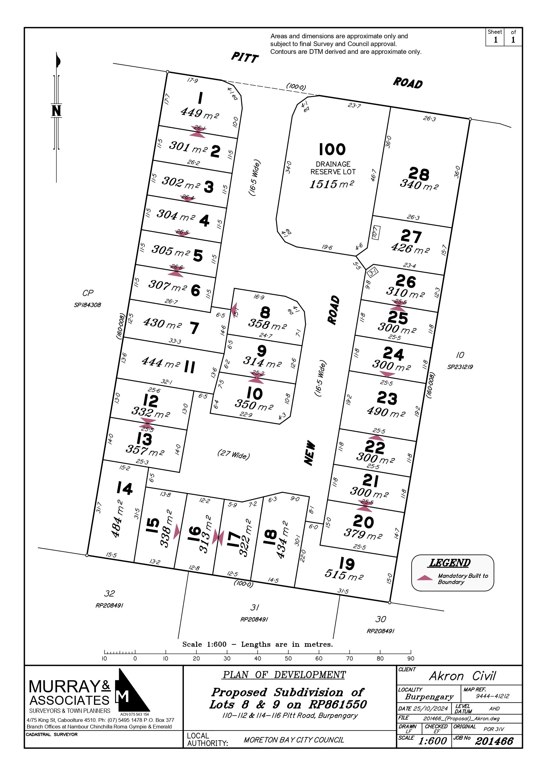 110-132 Pitt Road - Burpengary  Masterplan