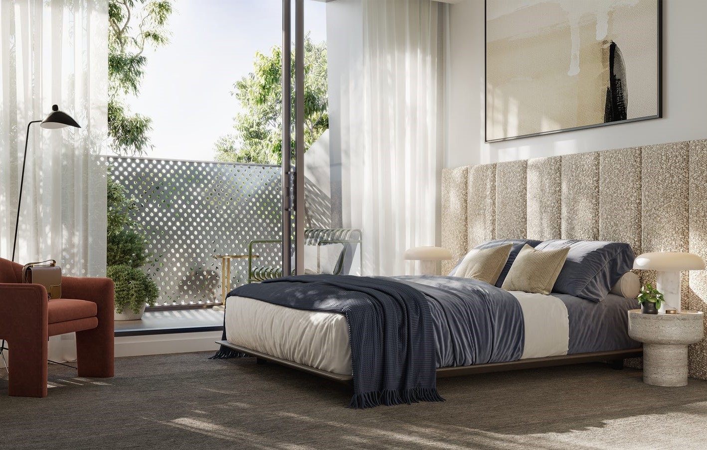 111 Carpenter Townhomes - Brighton Bedroom