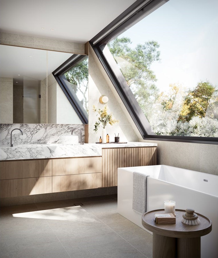 111 Carpenter Townhomes - Brighton Bathroom
