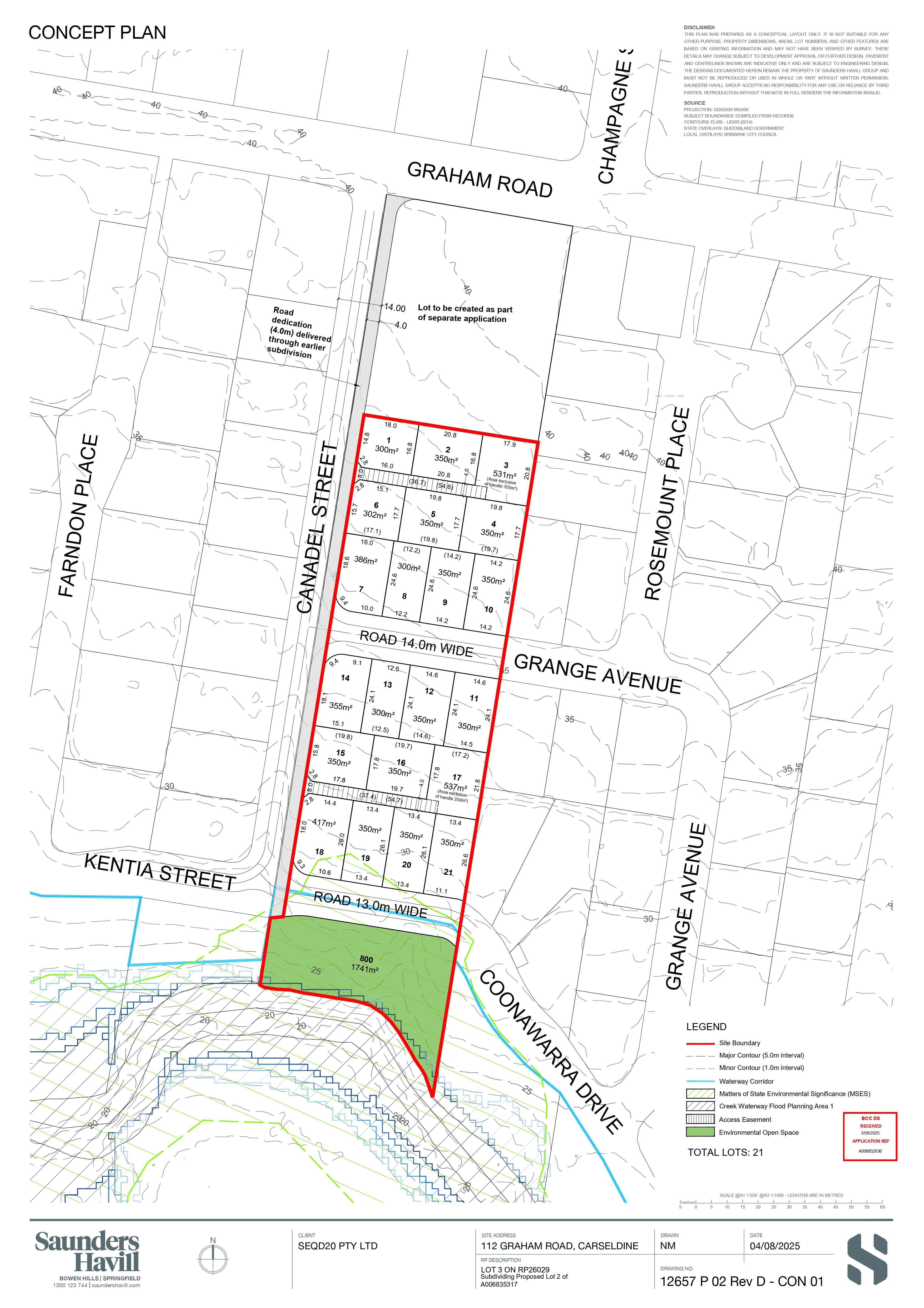 112 Graham Road - Carseldine Masterplan