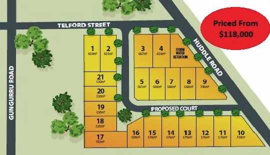 114 Telford Street, Huntly Masterplan