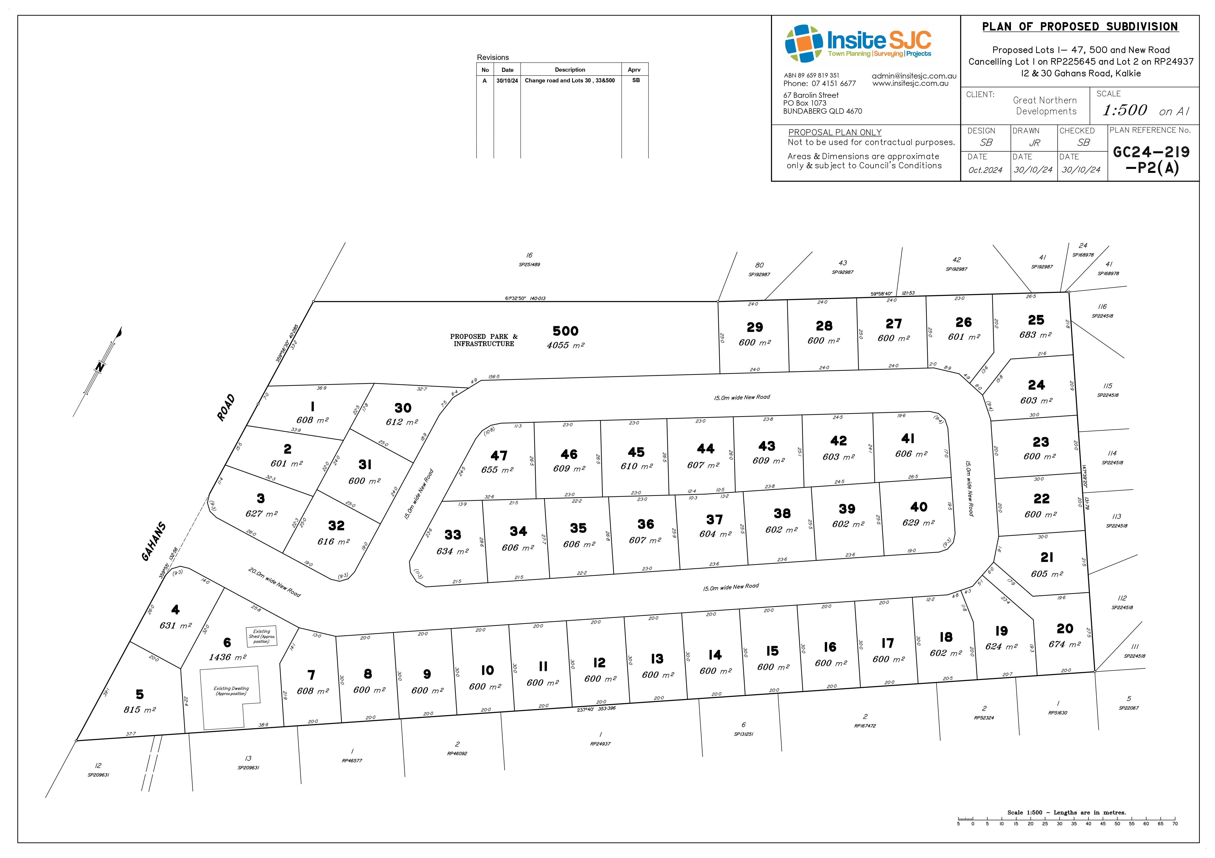 12 & 30 Gahans Road - Kalkie Masterplan