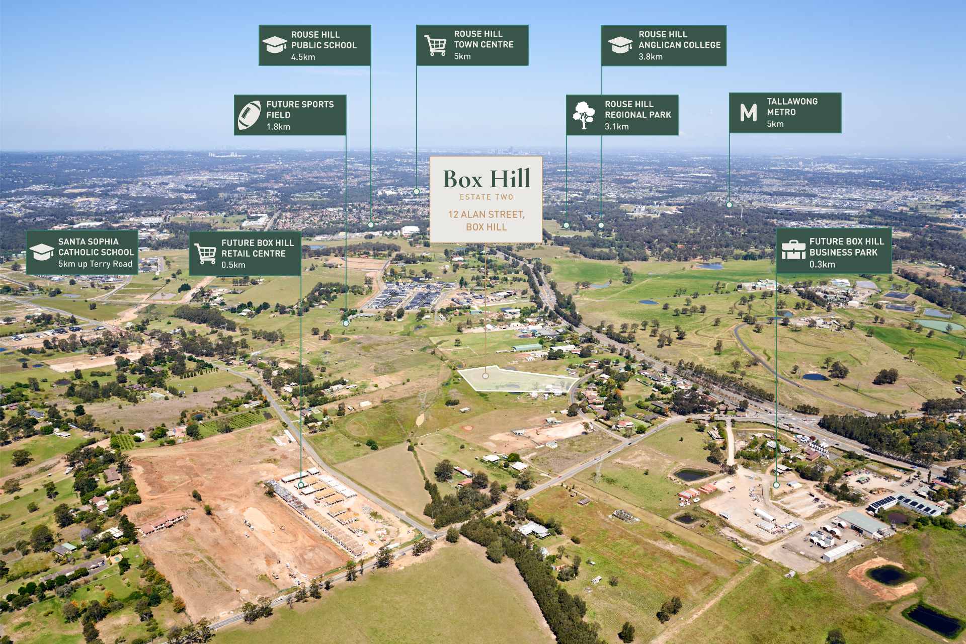 12 Alan Street - Box Hill Aerial 1 Aerial