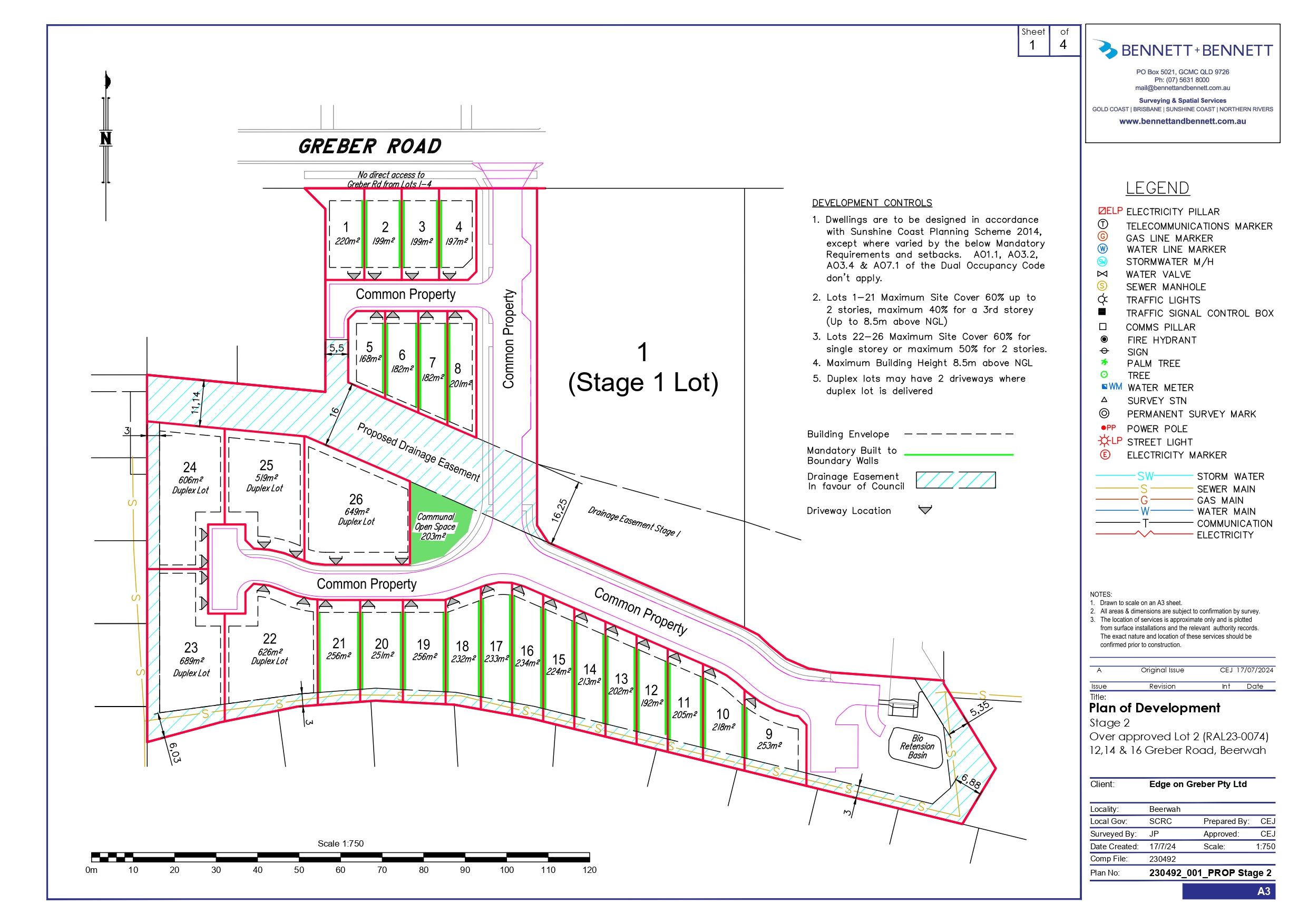 12-18 Greber Road - Beerwah  Masterplan