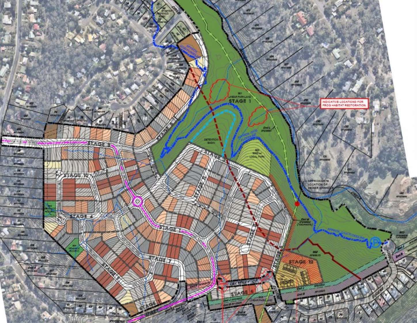 12-26 Eugene Street, Bellbird Park Masterplan
