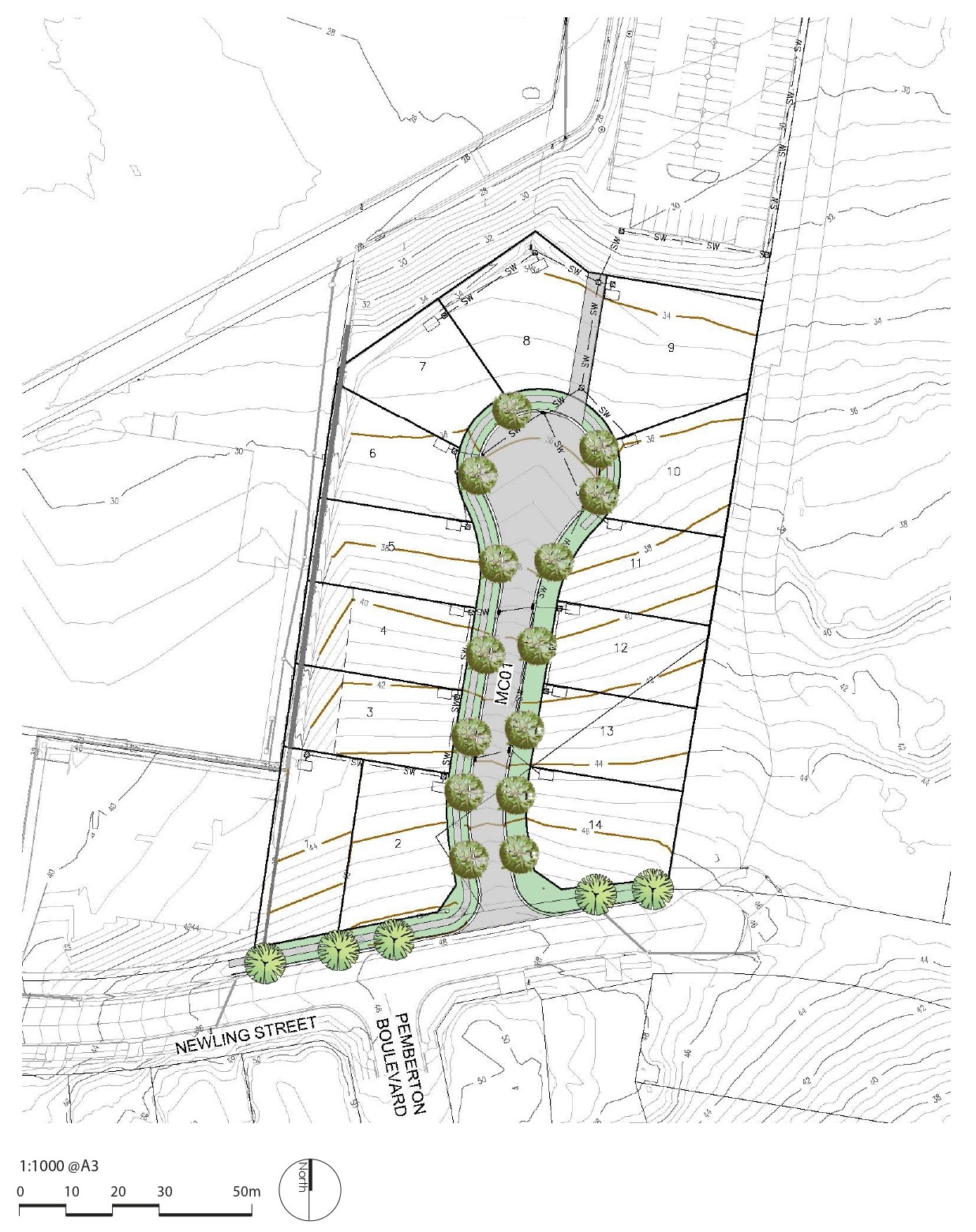 121 Newling Street - Lisarow Masterplan