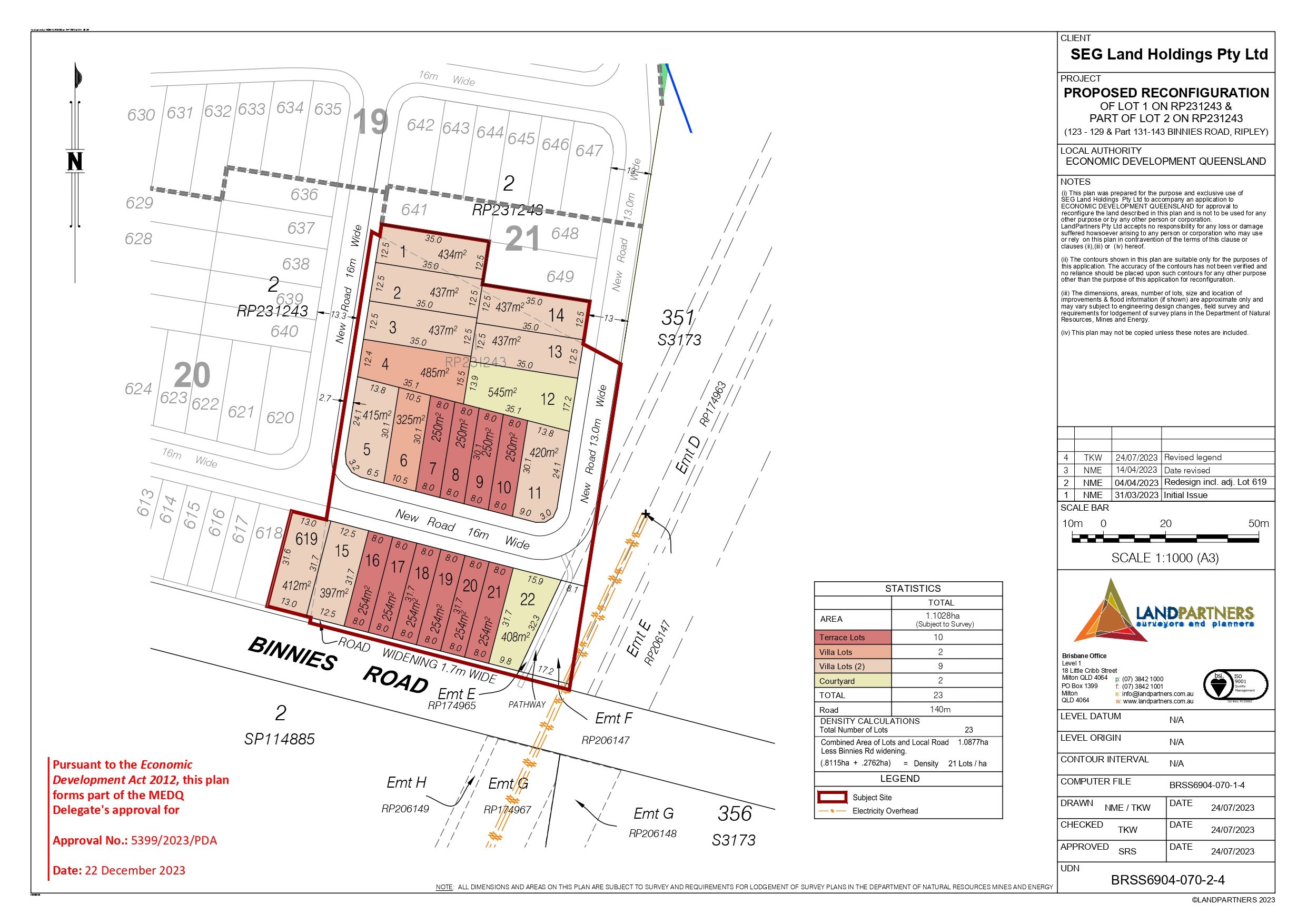 123-129 Binnies Road - Ripley  Masterplan