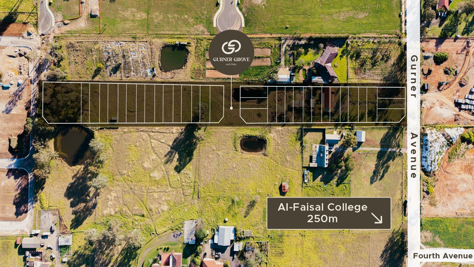 124 Gurner Avenue - Austral Aerial