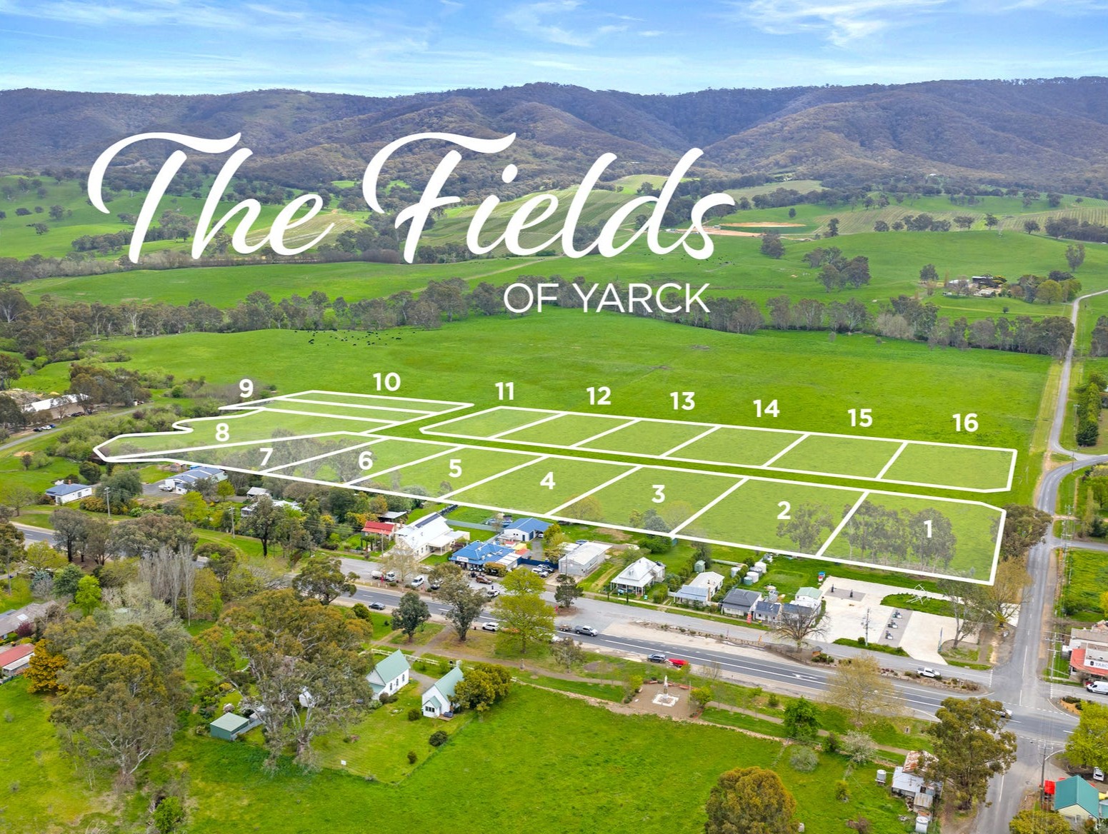 The Fields of Yarck Estate - Yarck  Aerial