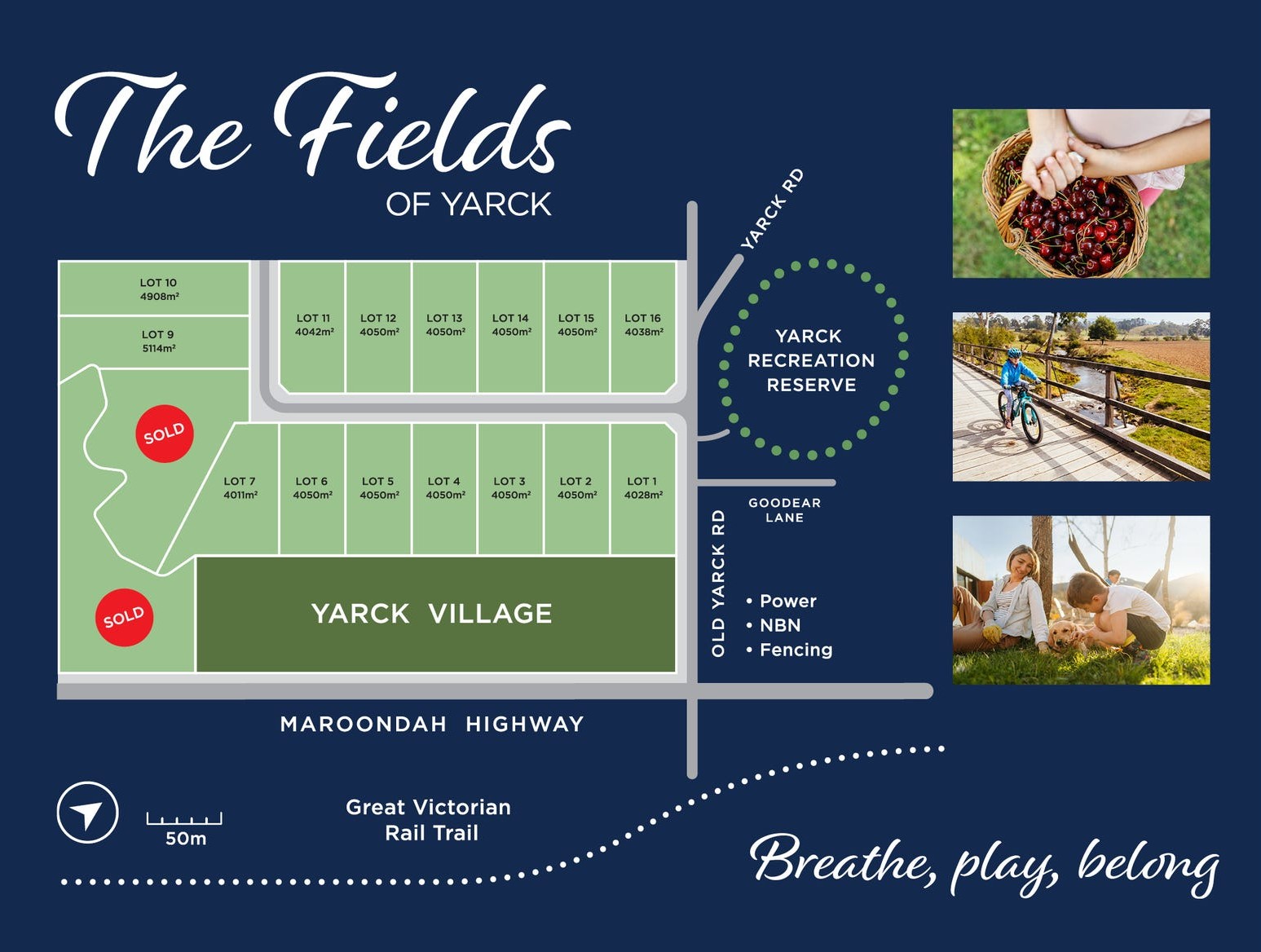 The Fields of Yarck Estate - Yarck  Masterplan
