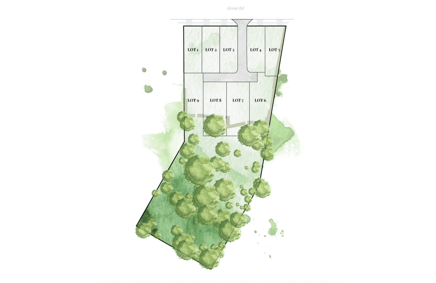 130 Keona Road - Mcdowall Release Map
