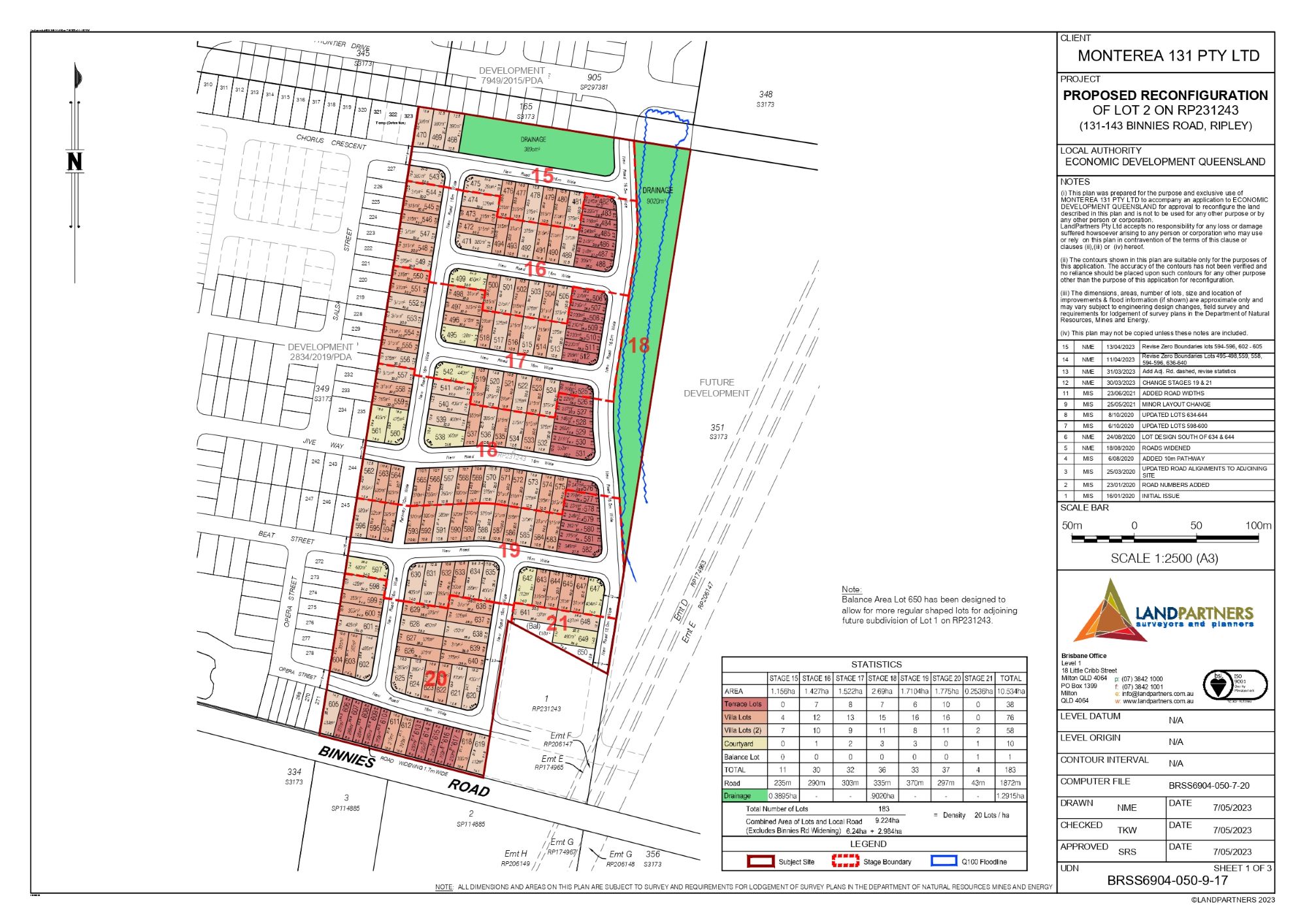 131-143 Binnies Road - Ripley Masterplan