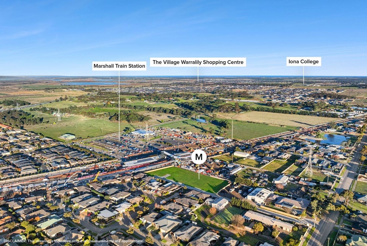 135 Barwarre Road - Marsh Aerial