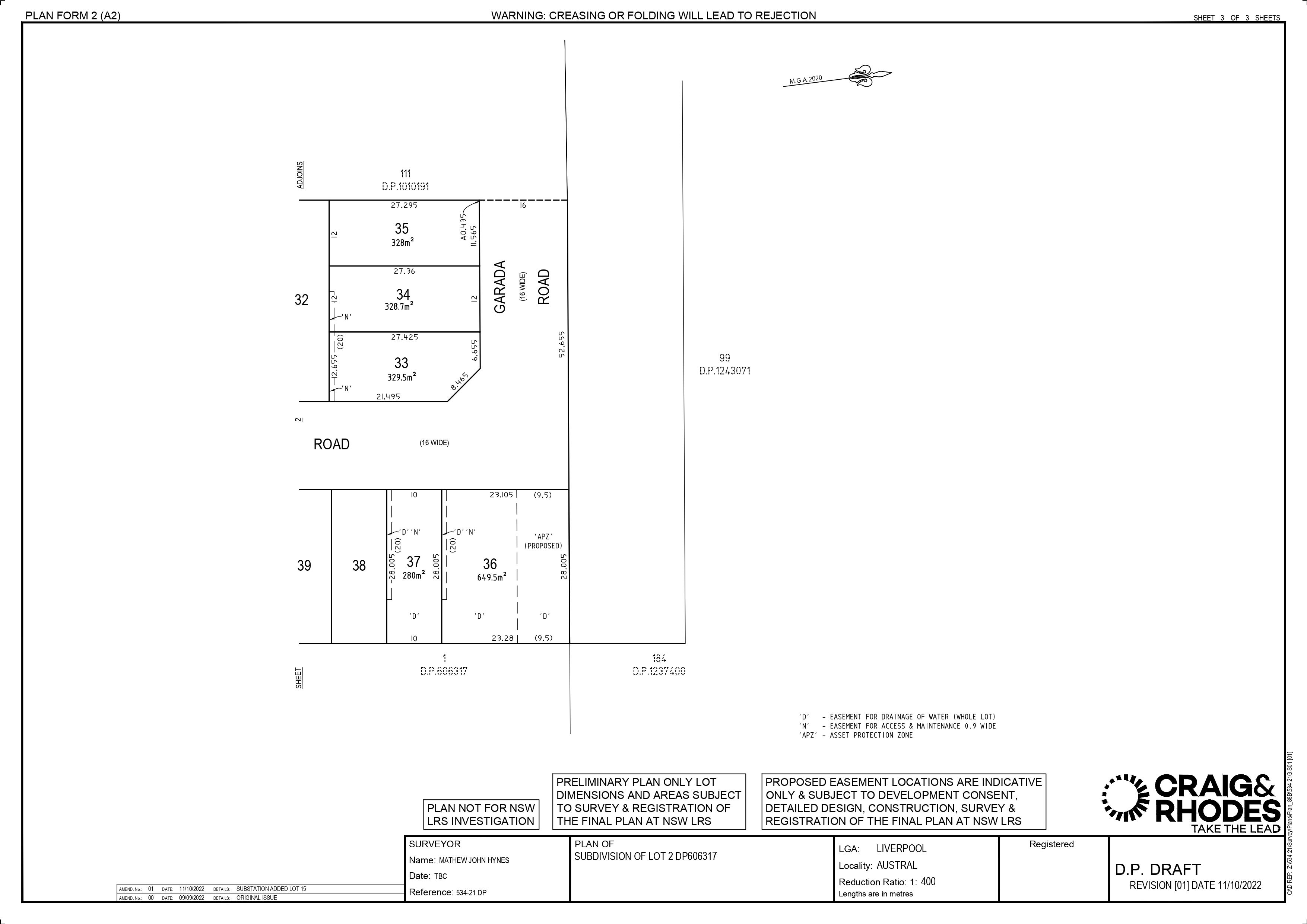 135 Gurner Avenue - Austral Masterplan