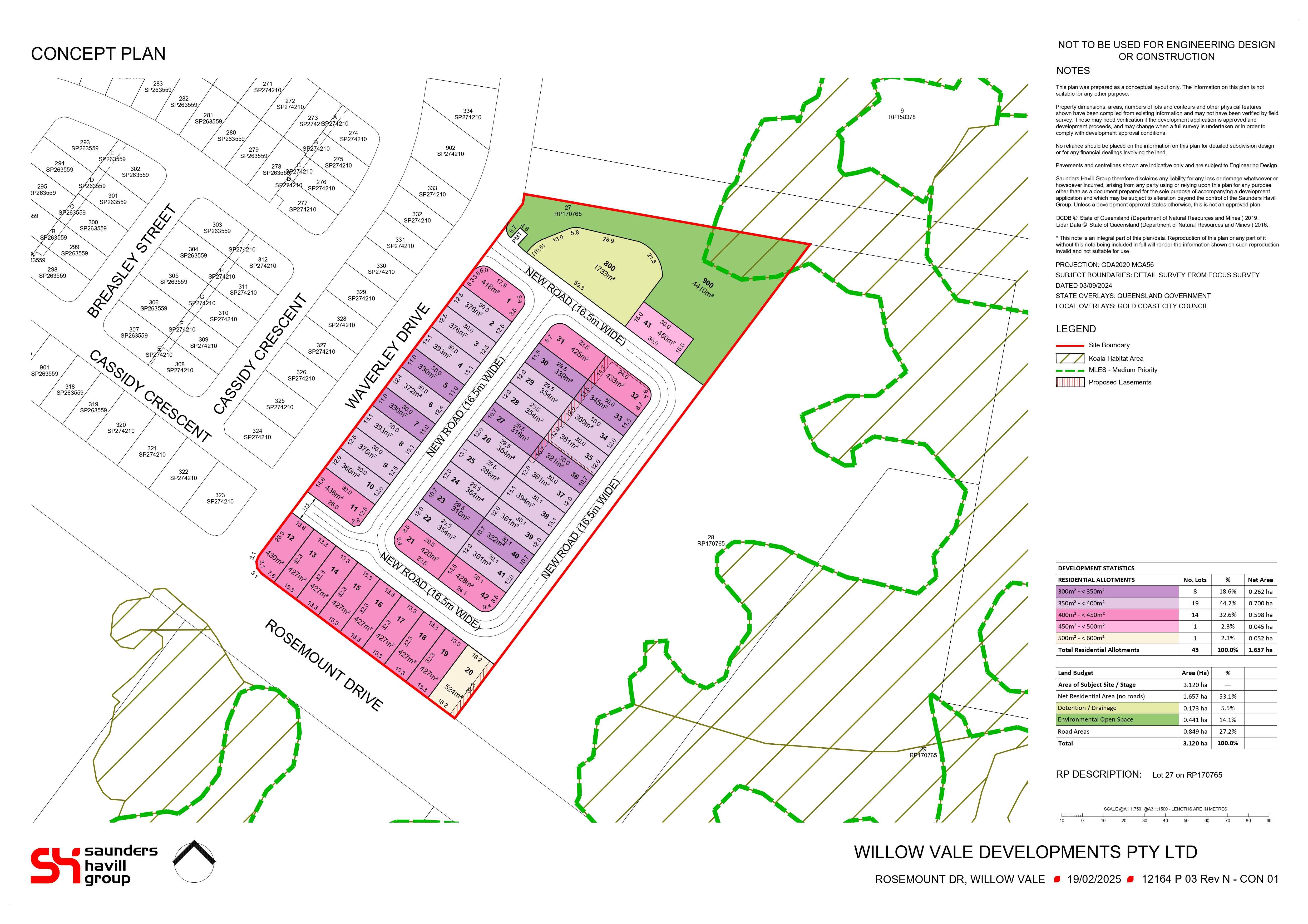 137 Rosemount Drive - Willow Vale Masterplan