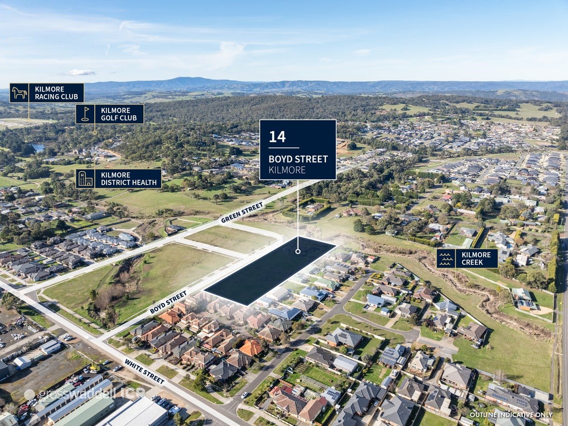 14 Boyd Street - Kilmore Aerial