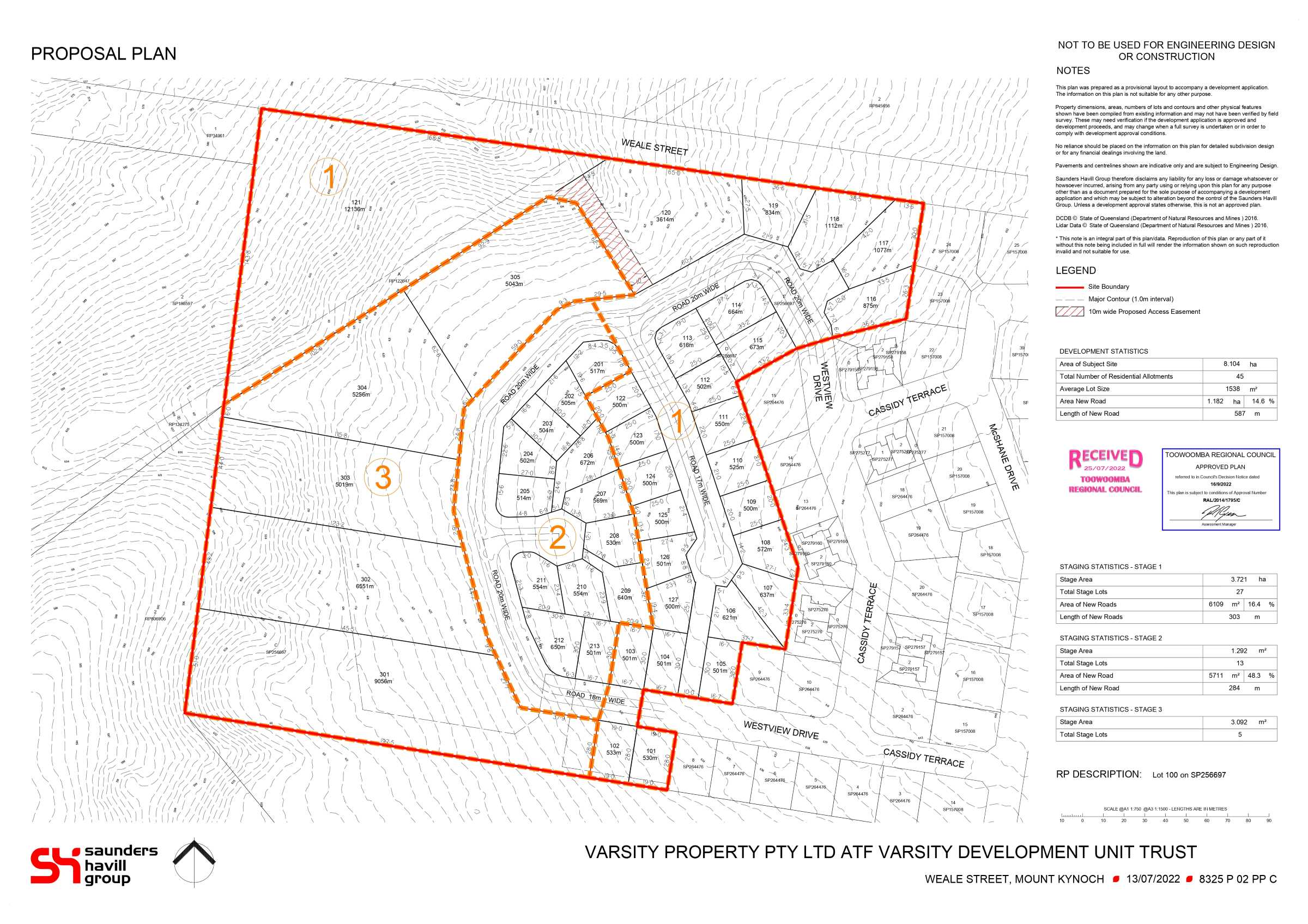 14 Weale Street - Mount Kynoch Masterplan