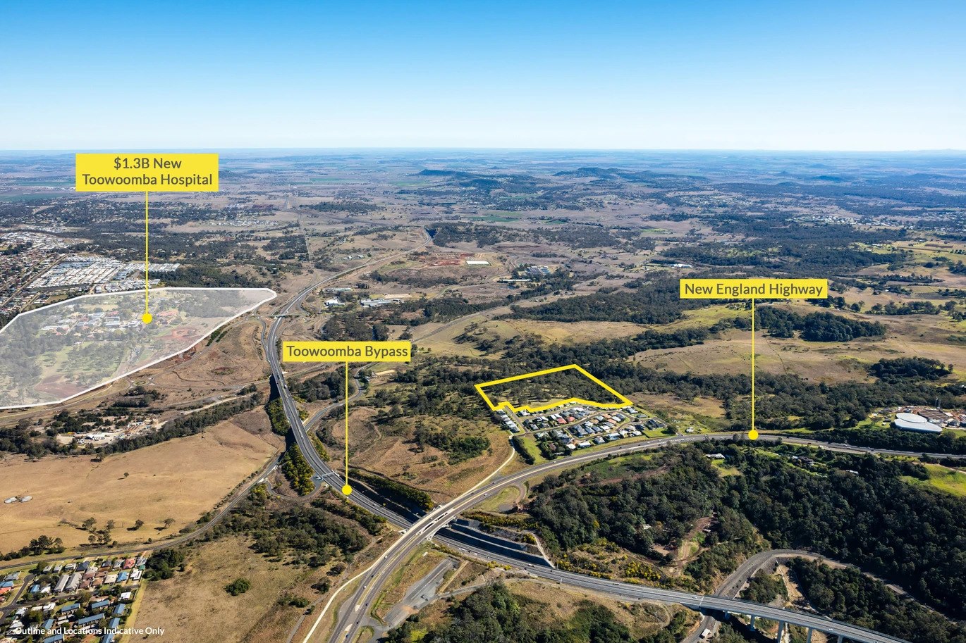 14 Weale Street - Mount Kynoch Aerial