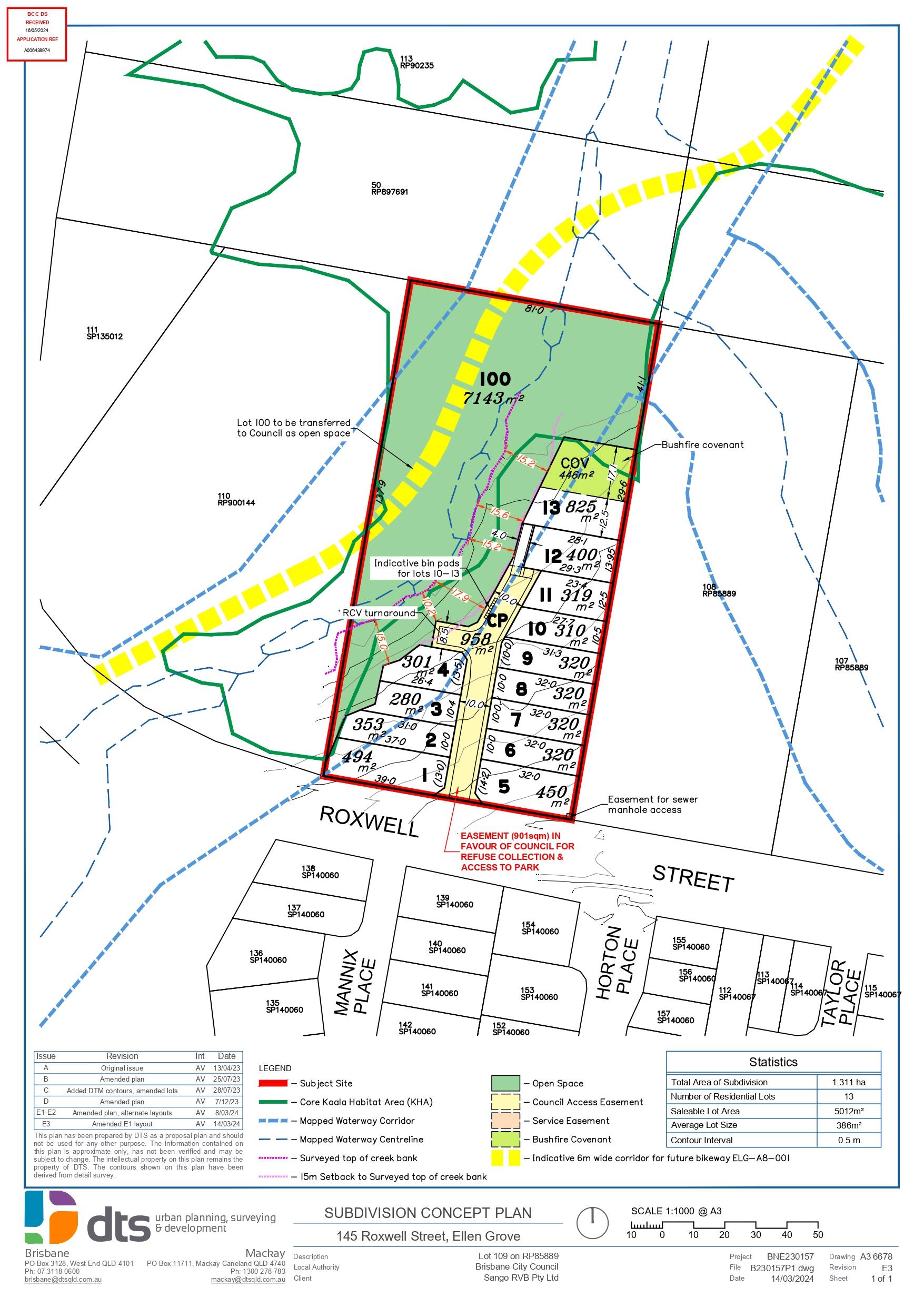 145 Roxwell Street - Ellen Grove Masterplan