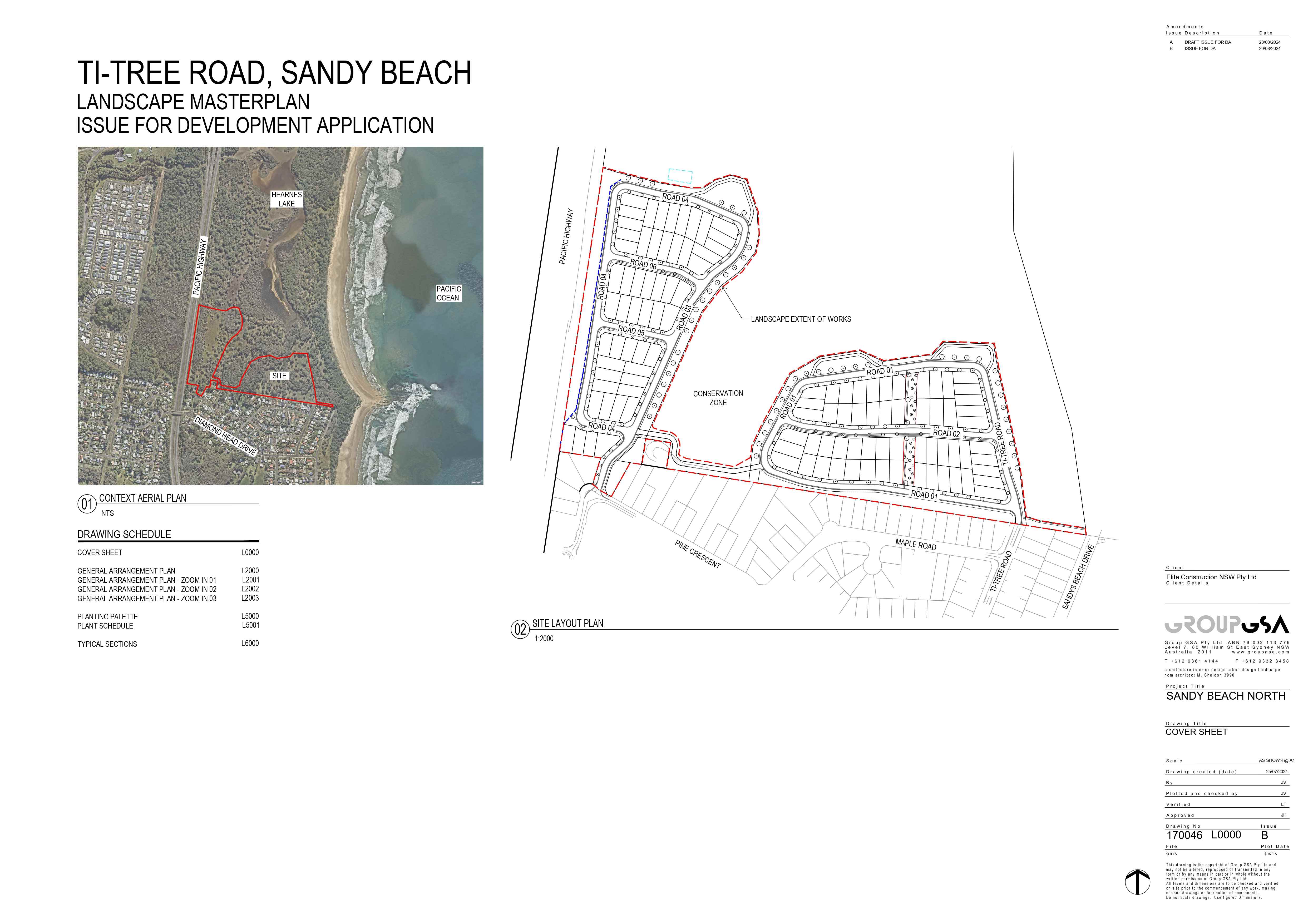 15-17 Pine Crescent - Ti-Tree Road - Sandy Beach Masterplan