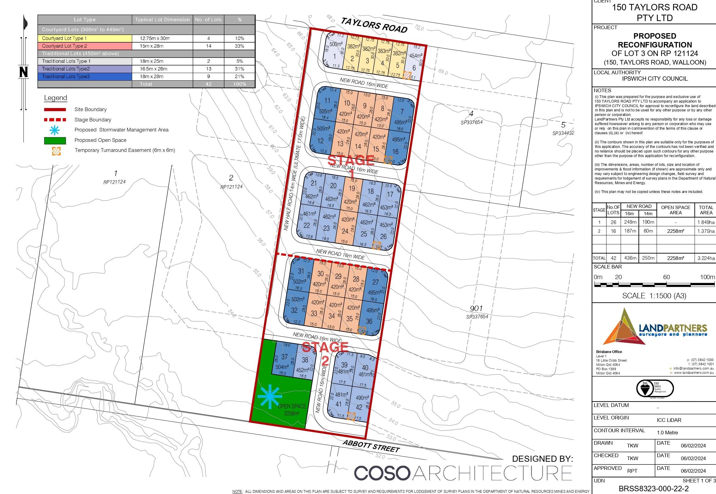150-154 Taylors Road - Walloon Masterplan