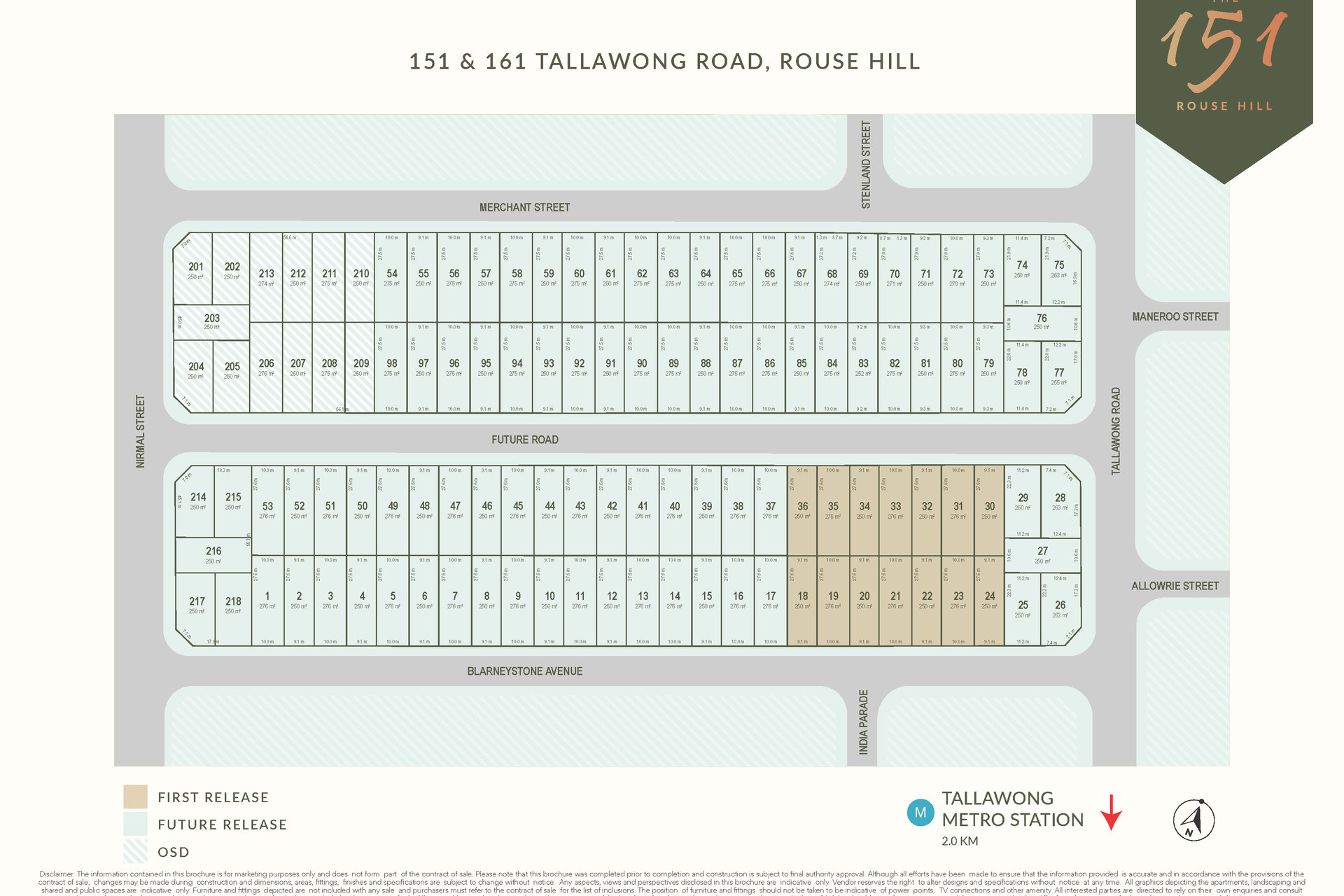 151-161 Tallawong Road - Rouse Hill Masterplan