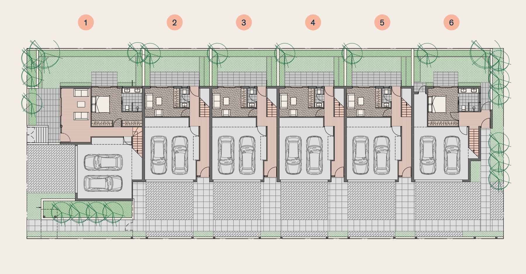 154 Lockhart Townhomes - Como Masterplan