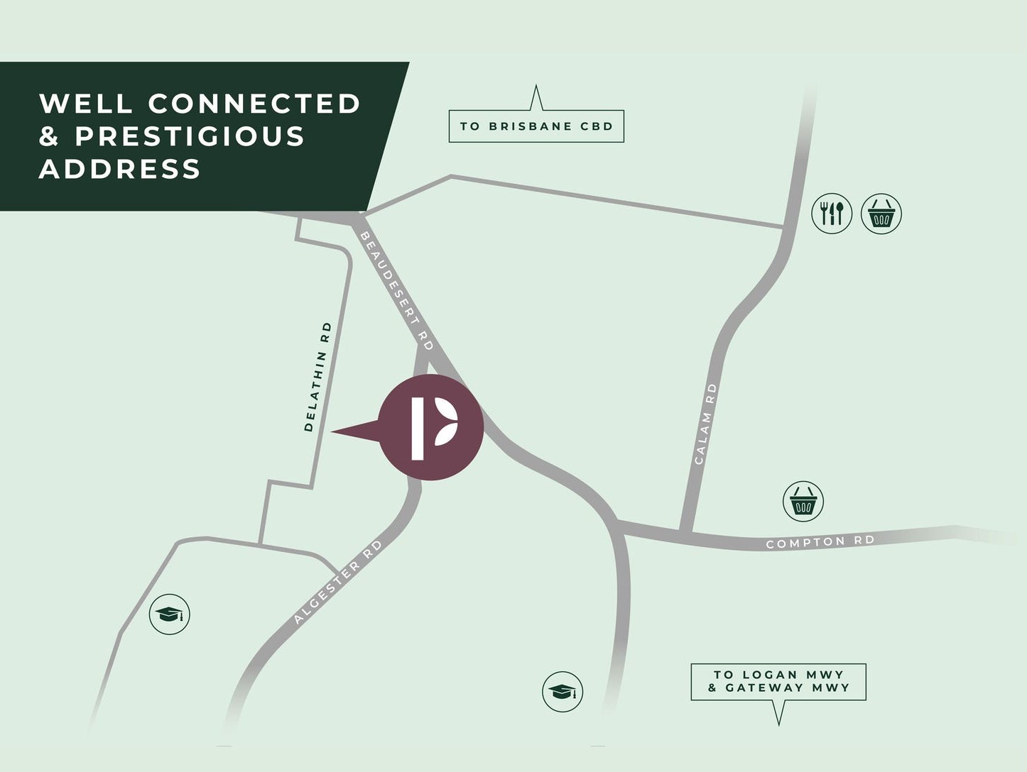 156 Delathin Road - Algester Location Map