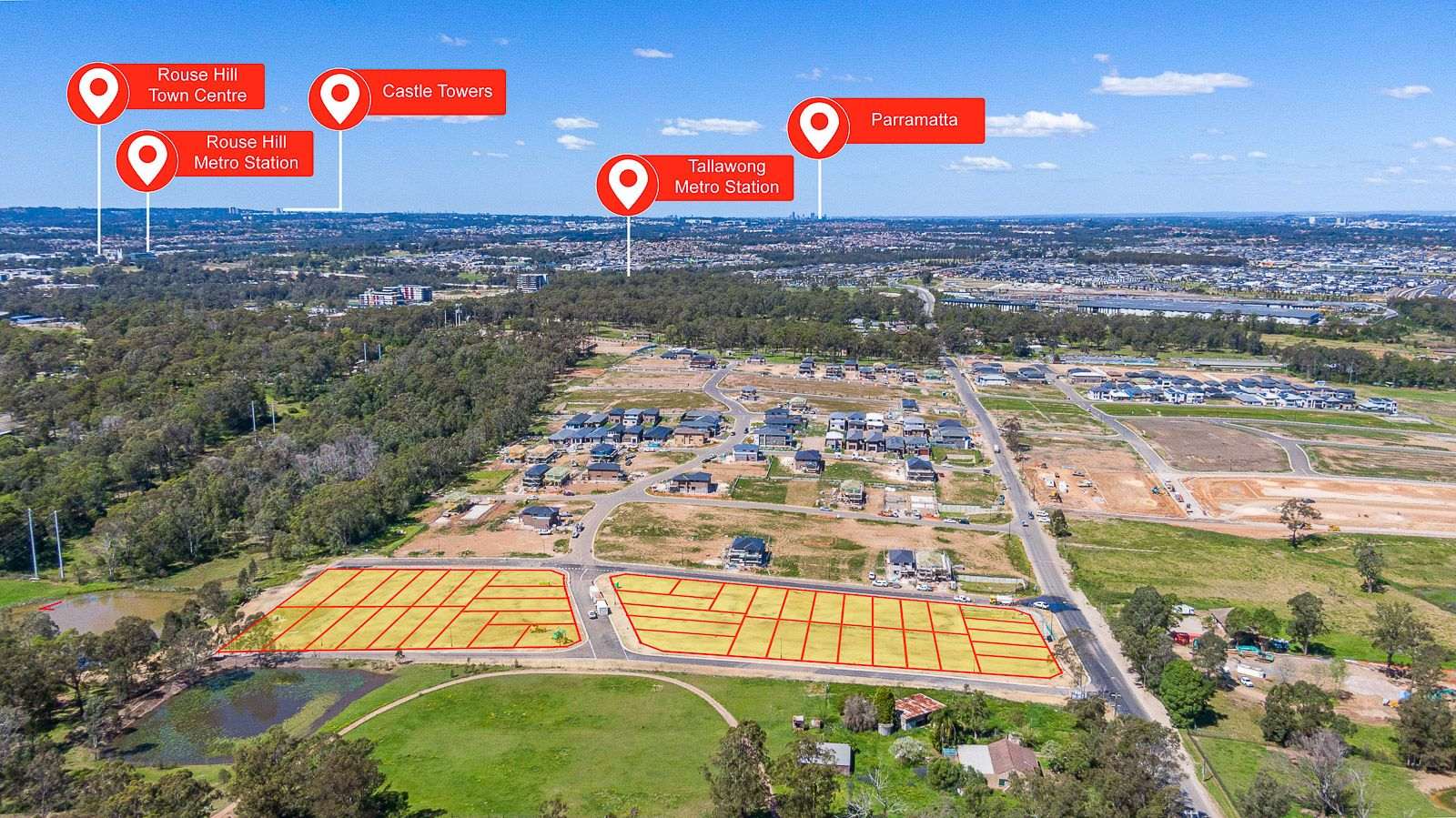 160 Tallawong Road - Rouse Hill Aerial