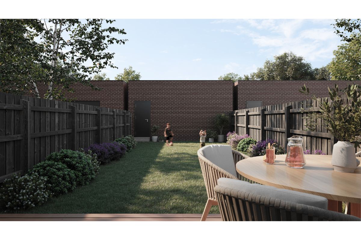 165 Rix Road - Office Backyard