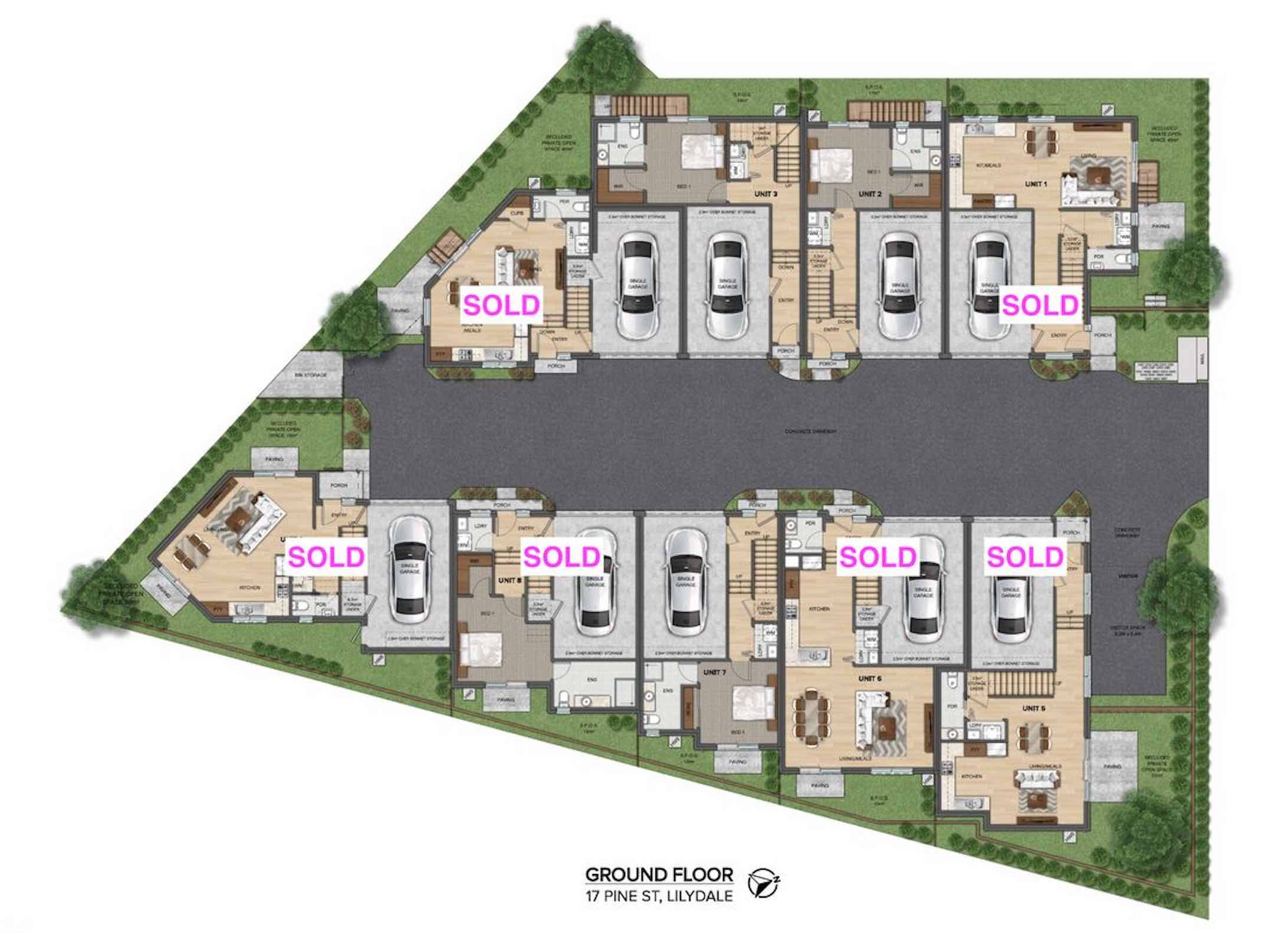17 Pine Street, Lilydale Masterplan Ground floor