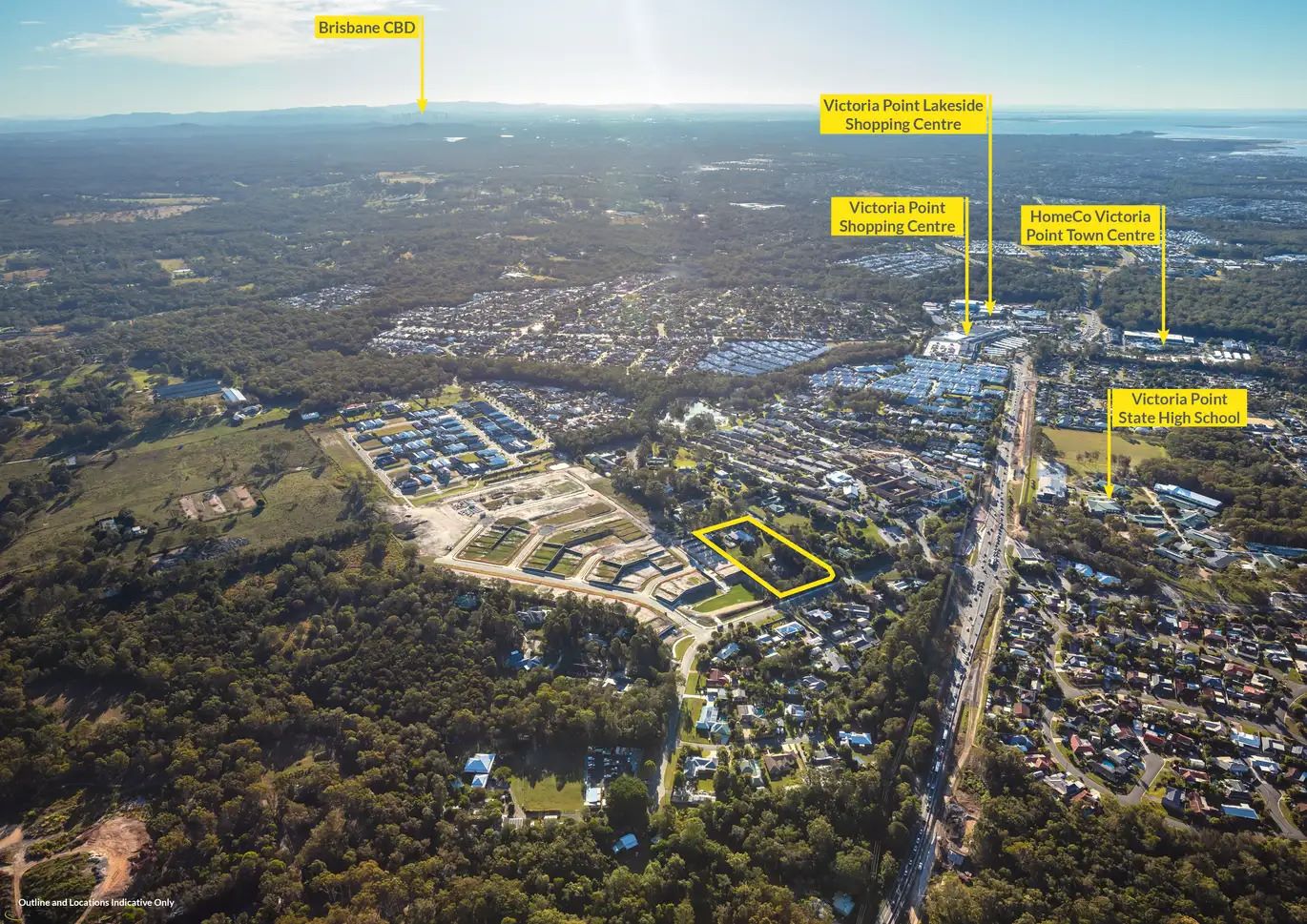 17-19 Clay Gully Road - Victoria Point Aerial