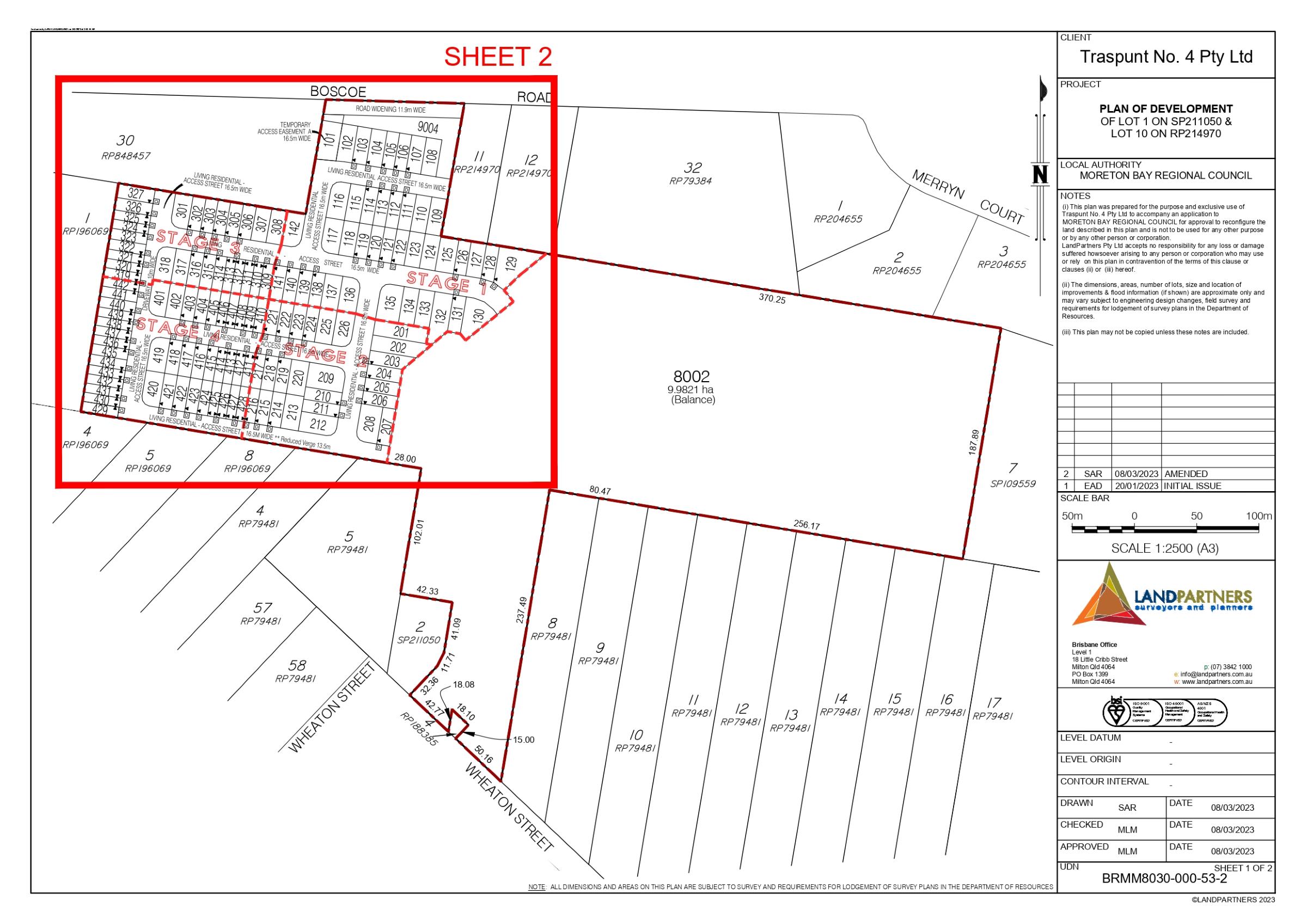 17-25 Wheaton Street - Narangba Masterplan