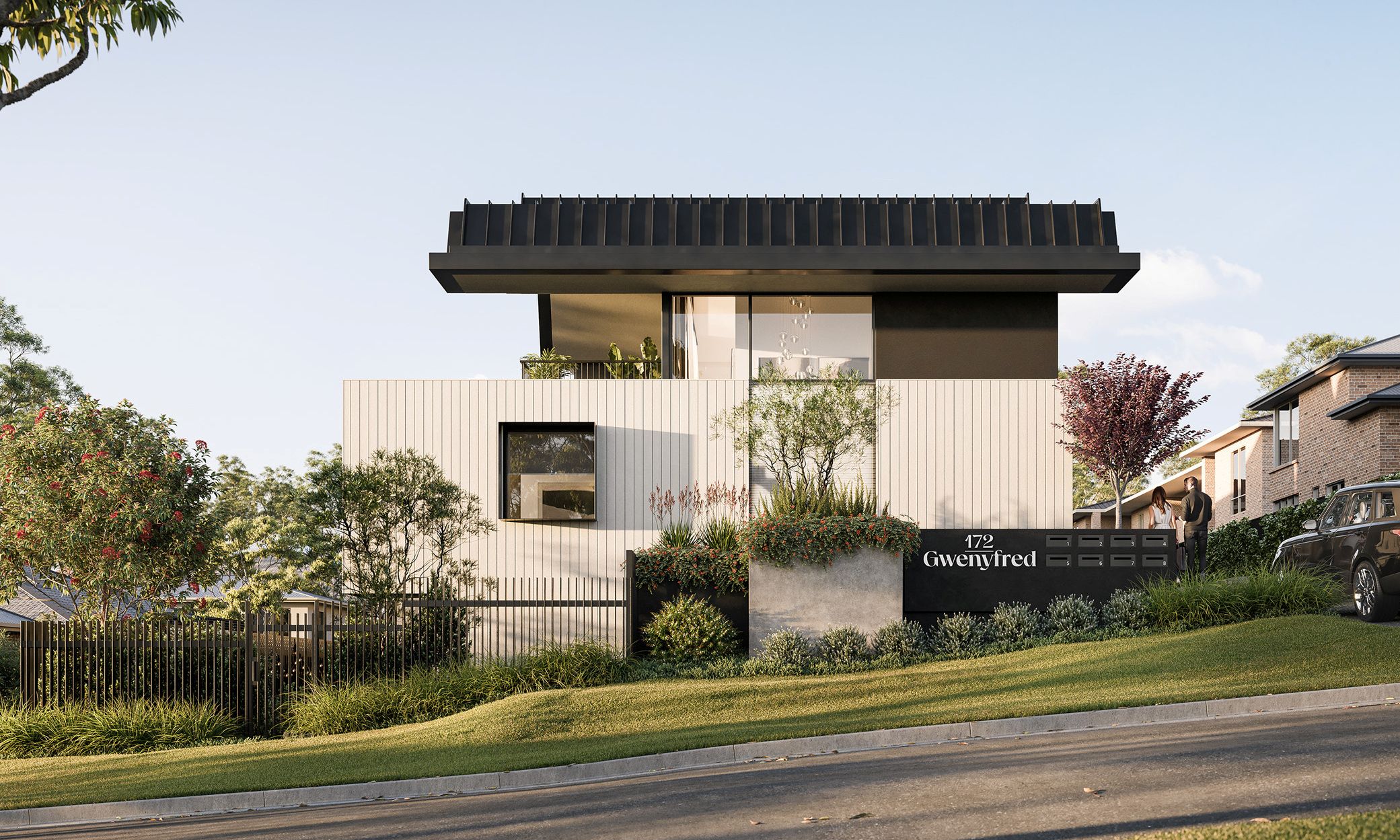 172 Gwenyfred Townhouses - Kensington Render