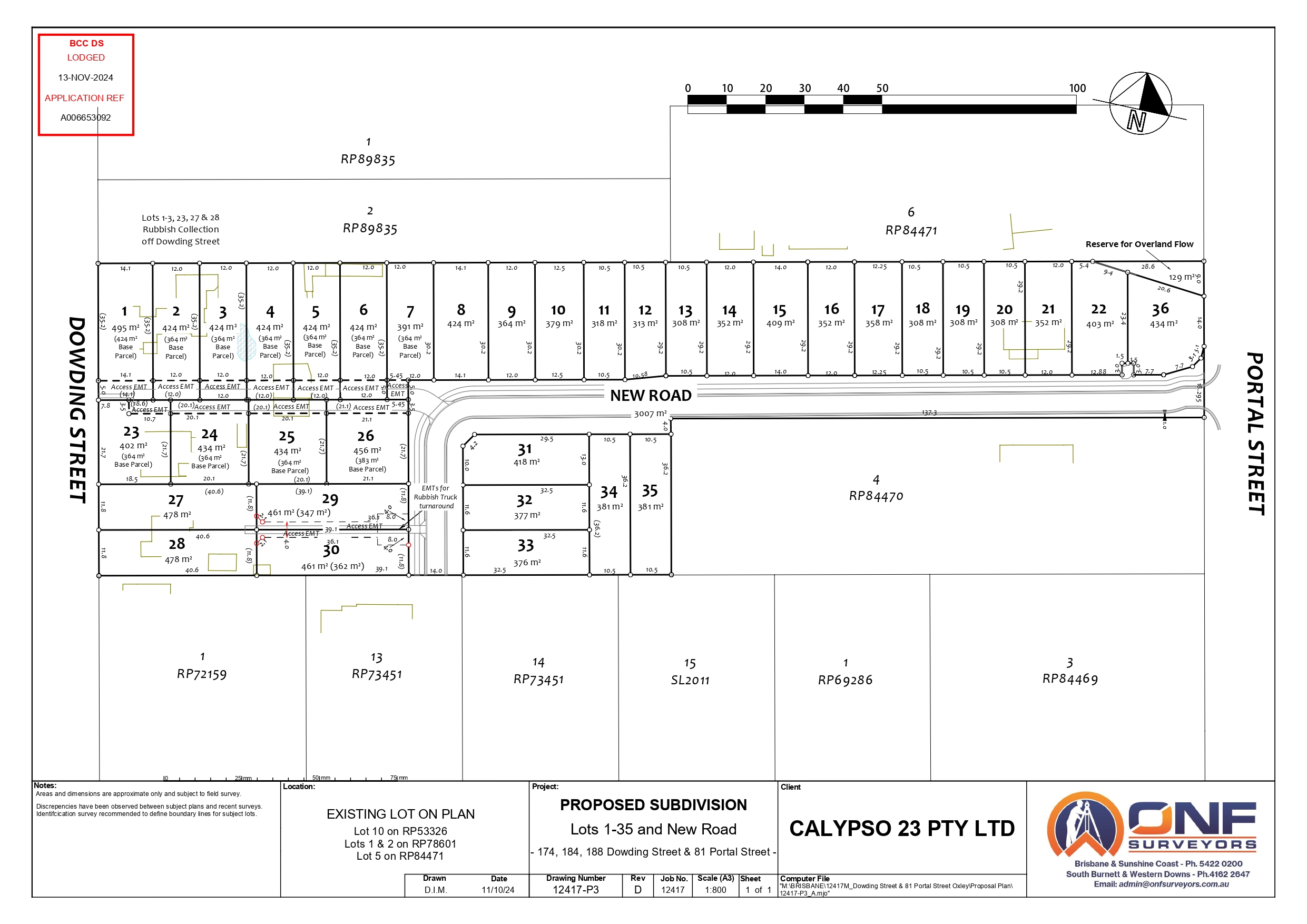 174-188 Dowding Street & 81 Portal Street - Oxley Masterplan