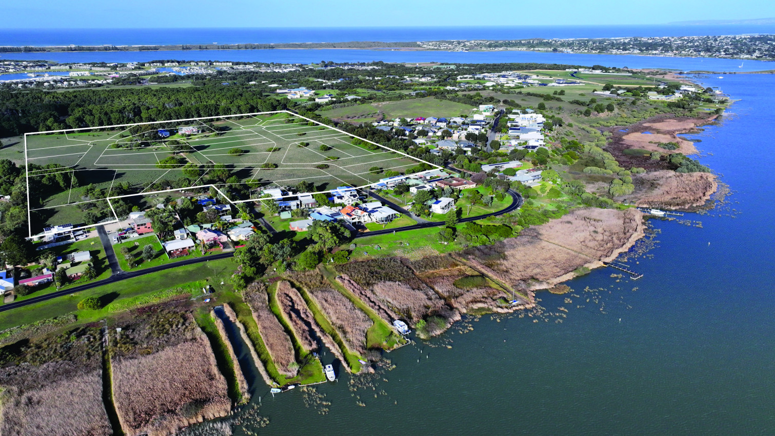 18 Captain Sturt Road - Hindmarsh Island Aerial