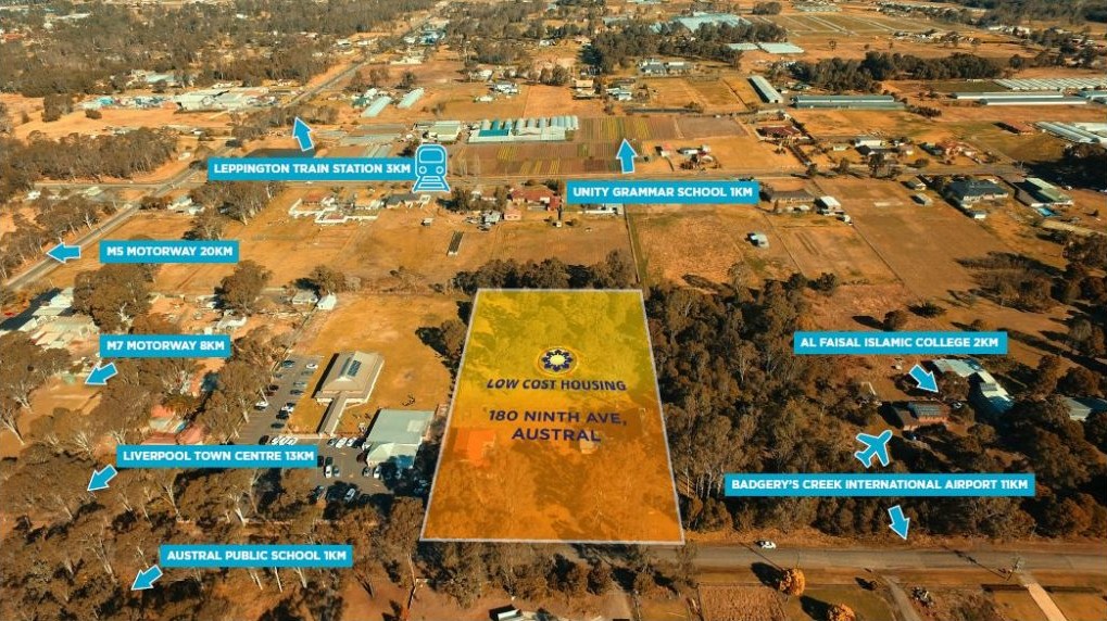 180 Ninth Avenue - Austral Aerial