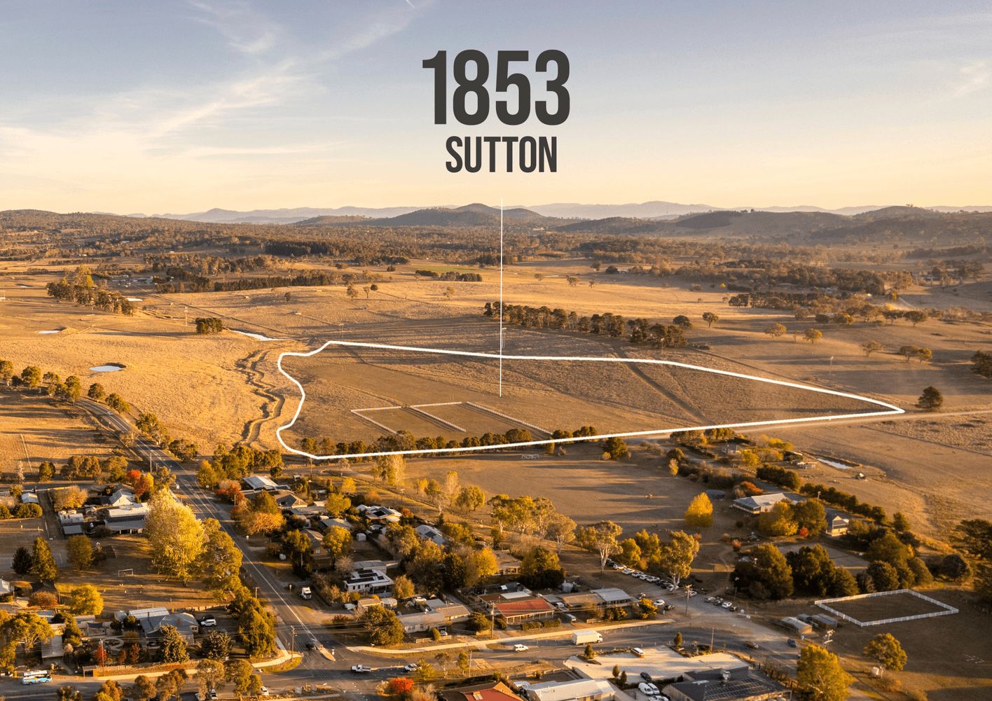 1853 Sutton Estate - Sutton Aerial